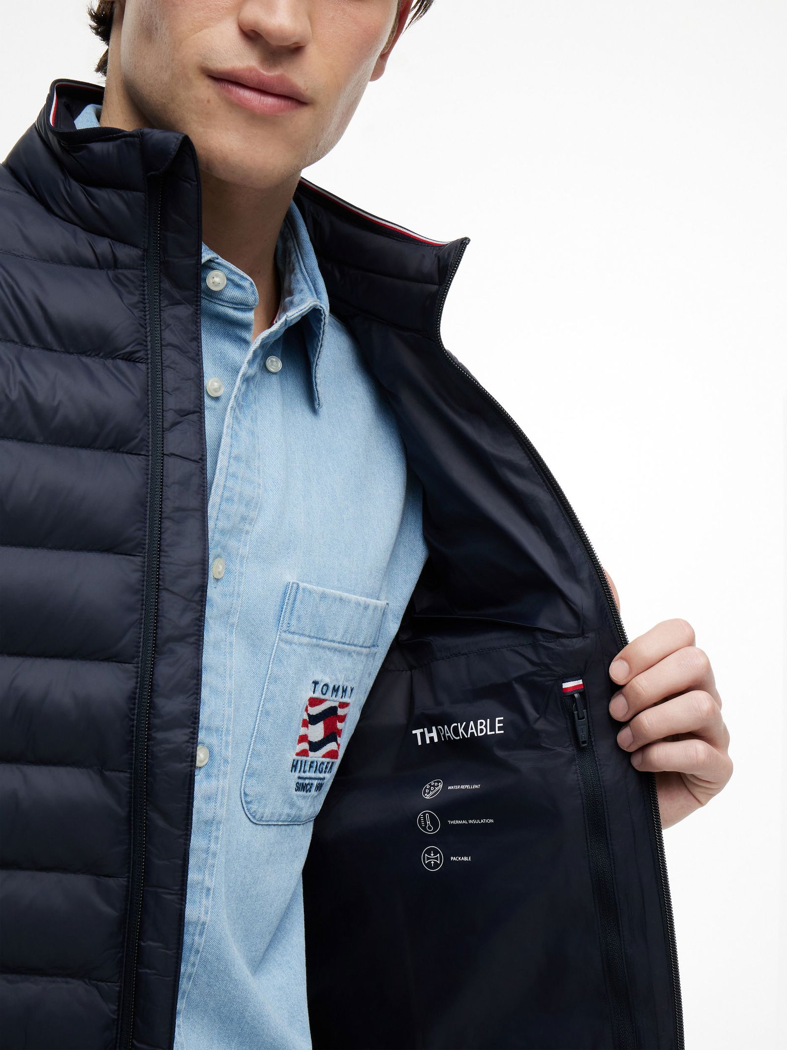 Tommy Hilfiger |  Tommy Hilfiger Übergangsjacke | M | desert sky