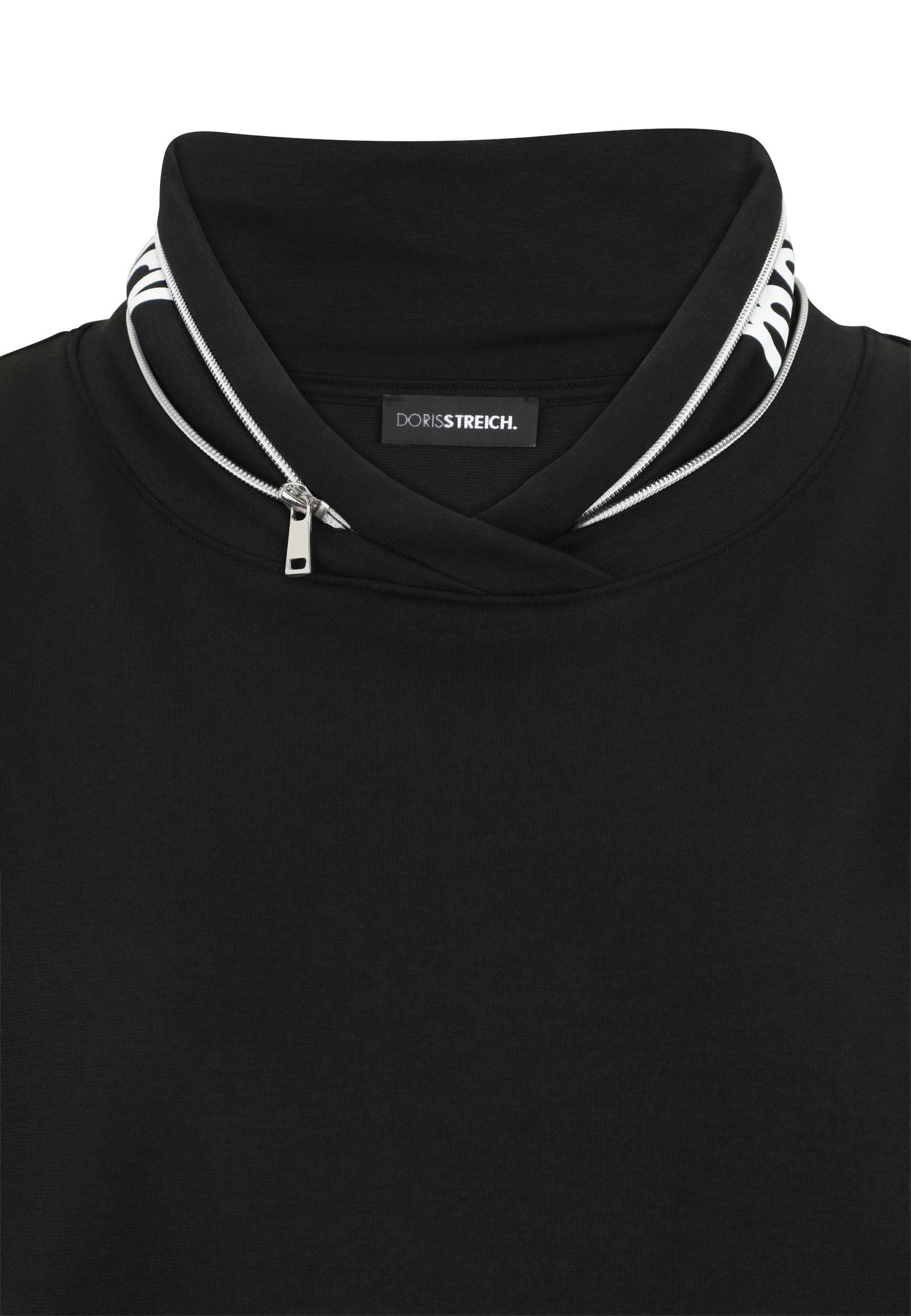 Doris Streich |  Doris Streich Sweatshirt  | 48 | schwarz-weiß