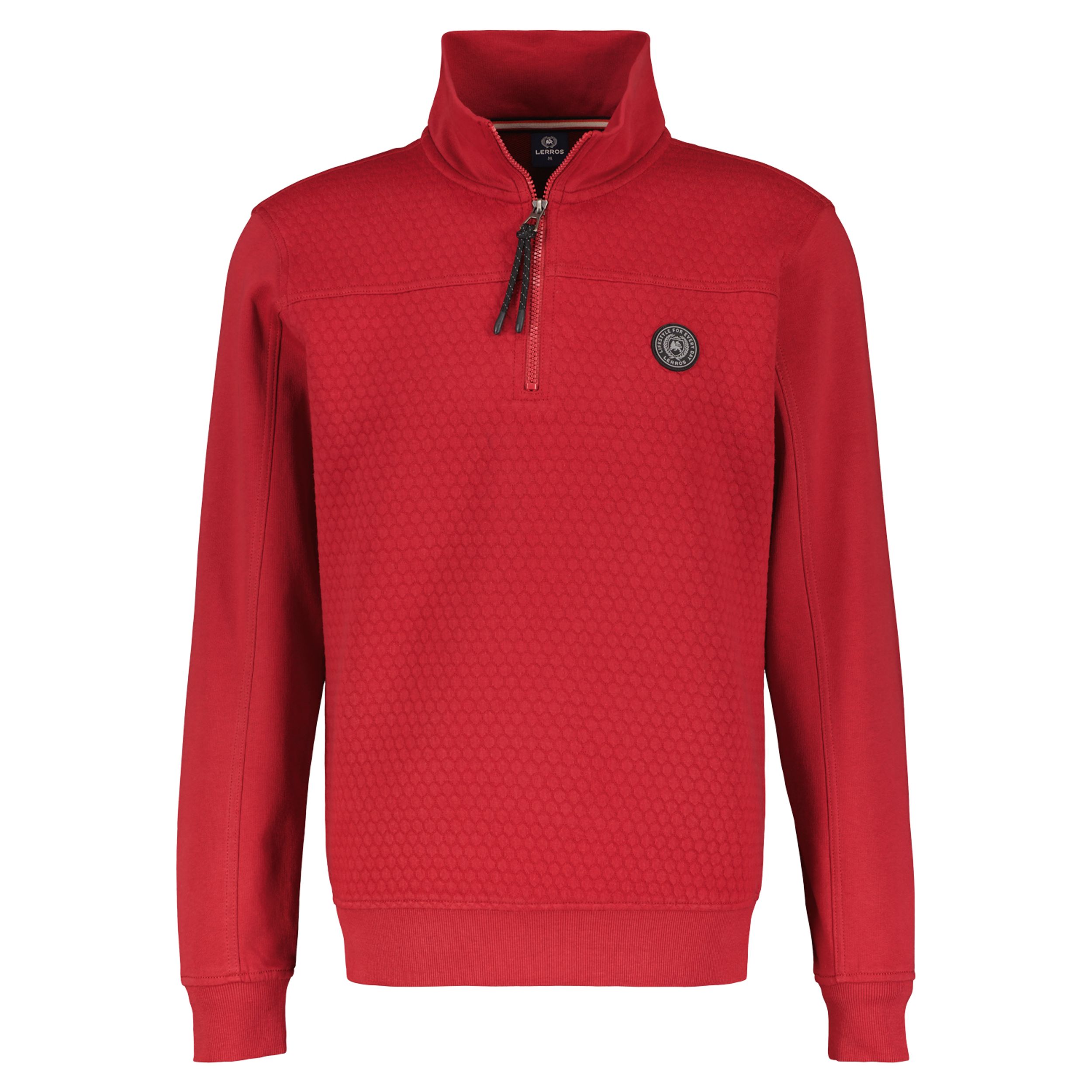 Lerros |  Lerros Rollkragenpullover  | XXXL | ruby red
