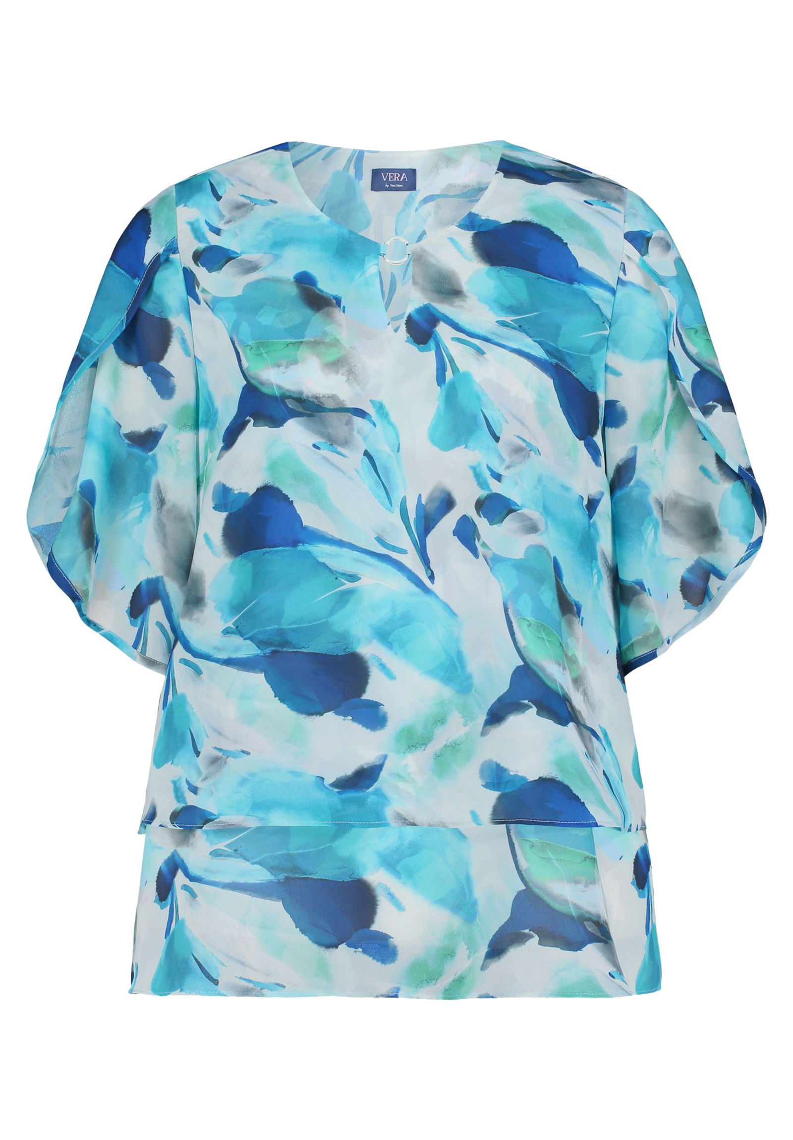 Vera Mont |  Vera Mont Blusenshirt  | 48 | light blue/dark blue