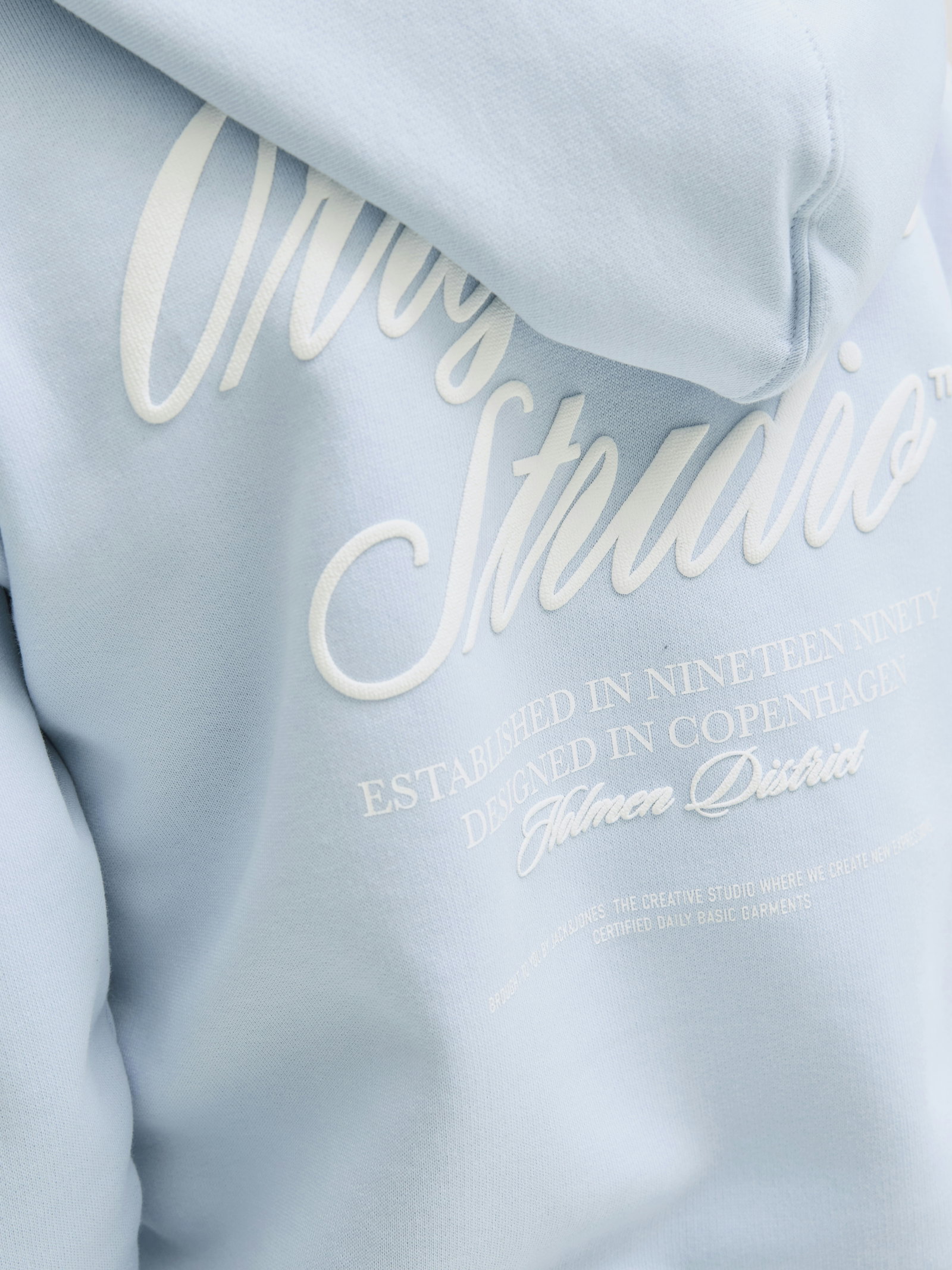 JORNORREBRO TYPO BACK SWEAT HOOD SN JNR #6
