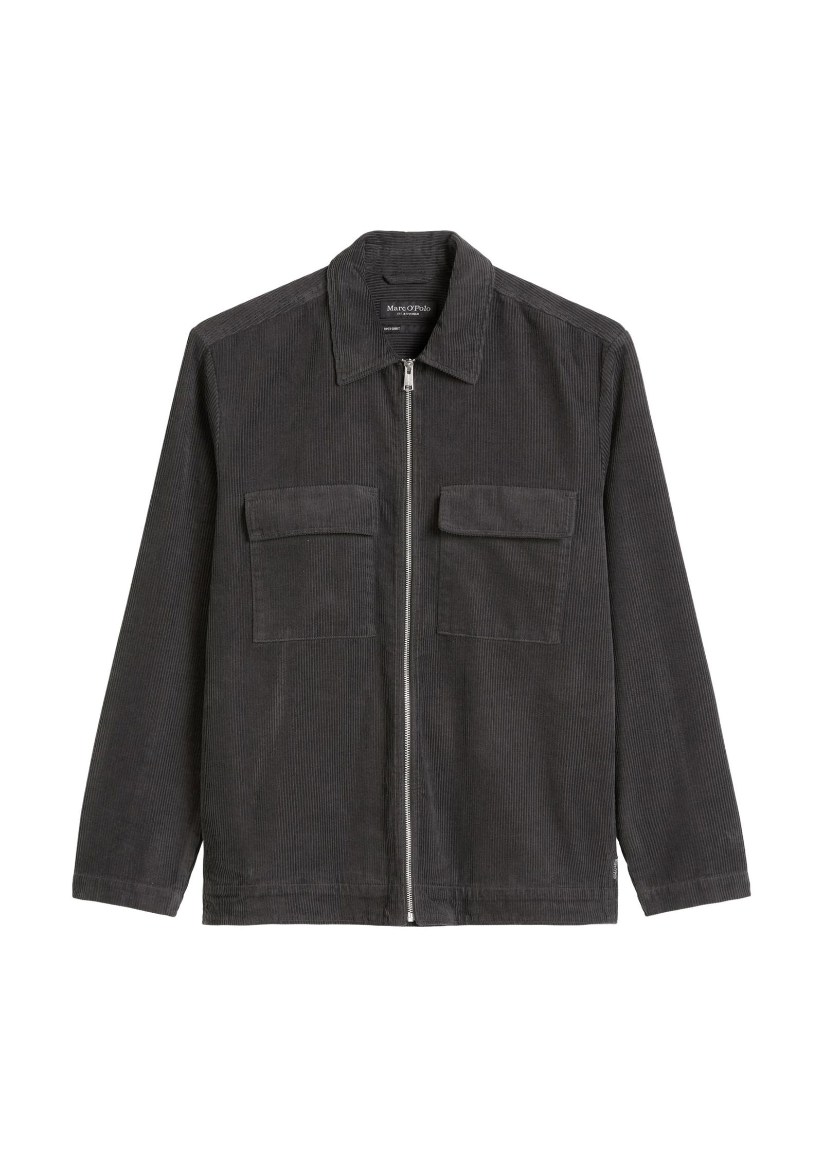 Marc O´Polo | Marc O´Polo Hemd Regular Fit | M | broken graphite
