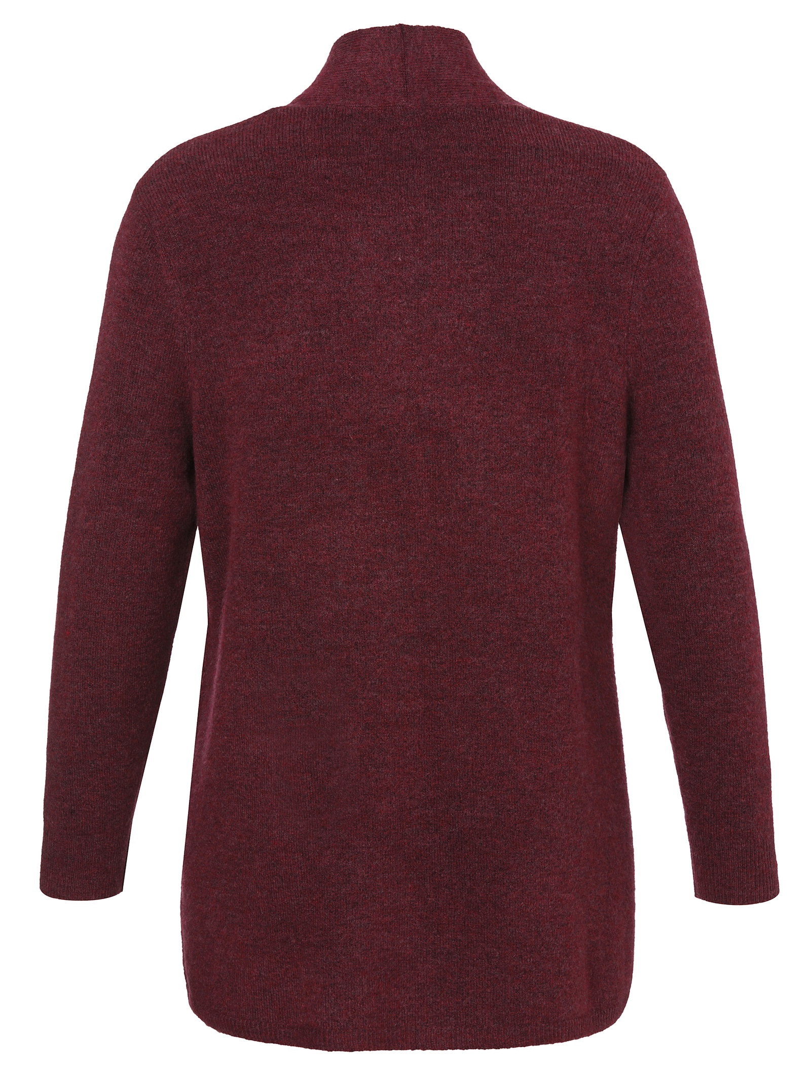Jacke offen 1/1 Arm, bordeaux melange #2