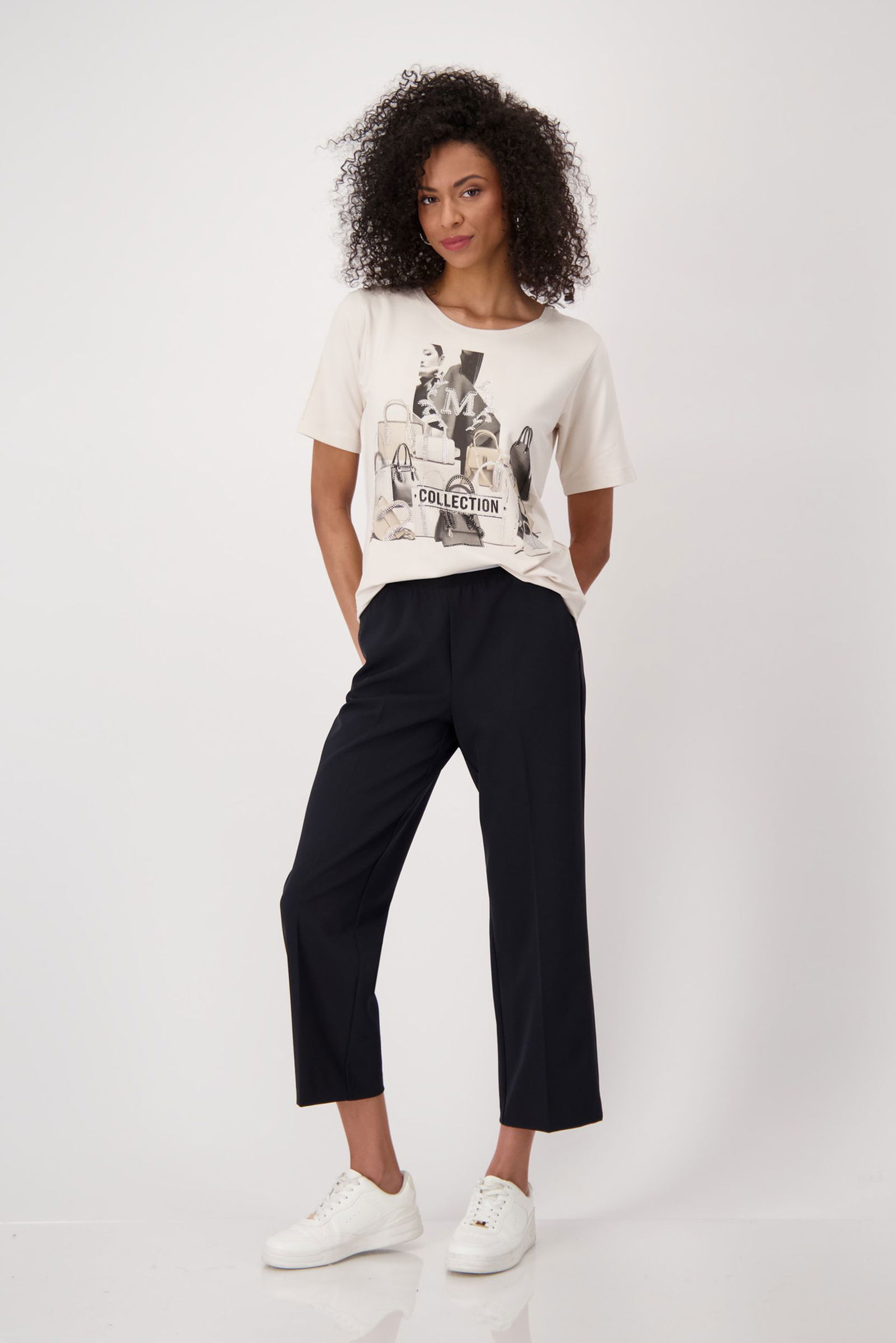 Monari |  T-Shirt, seashell | 44