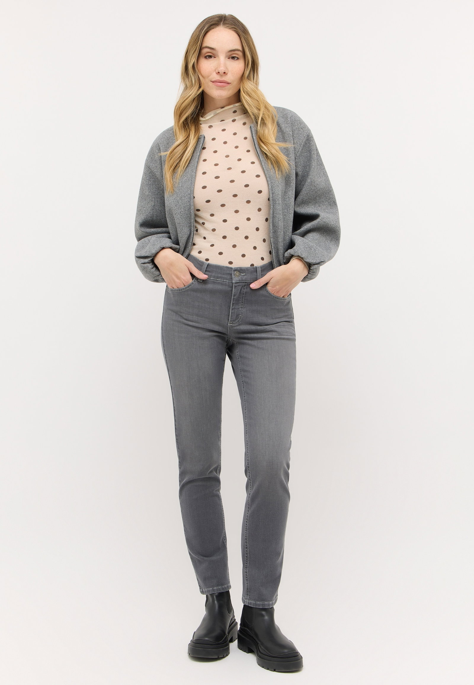 Angels Straight Leg Jeans "Cici" #4