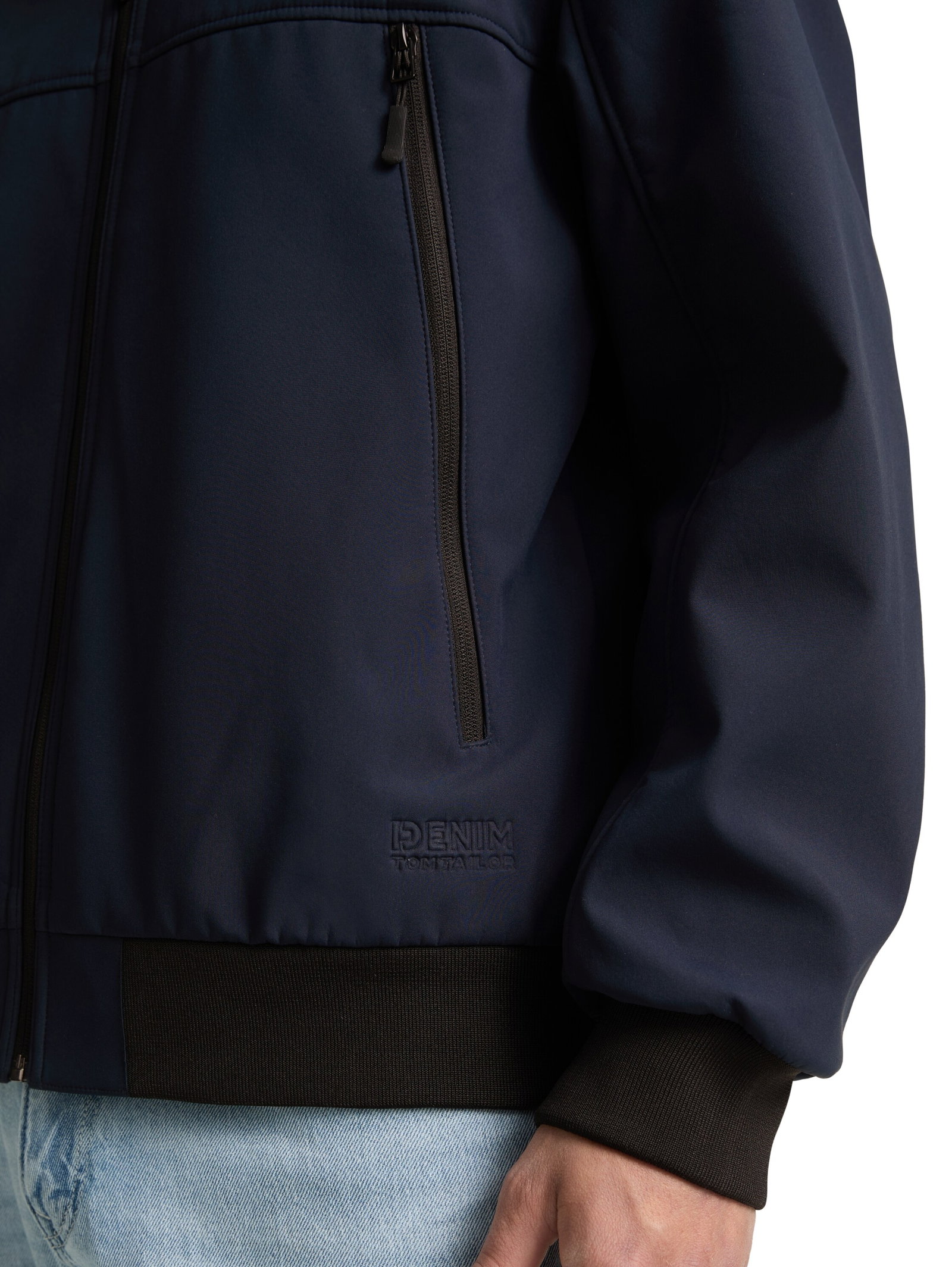 softshell bomber jacket, sky captain blue #6