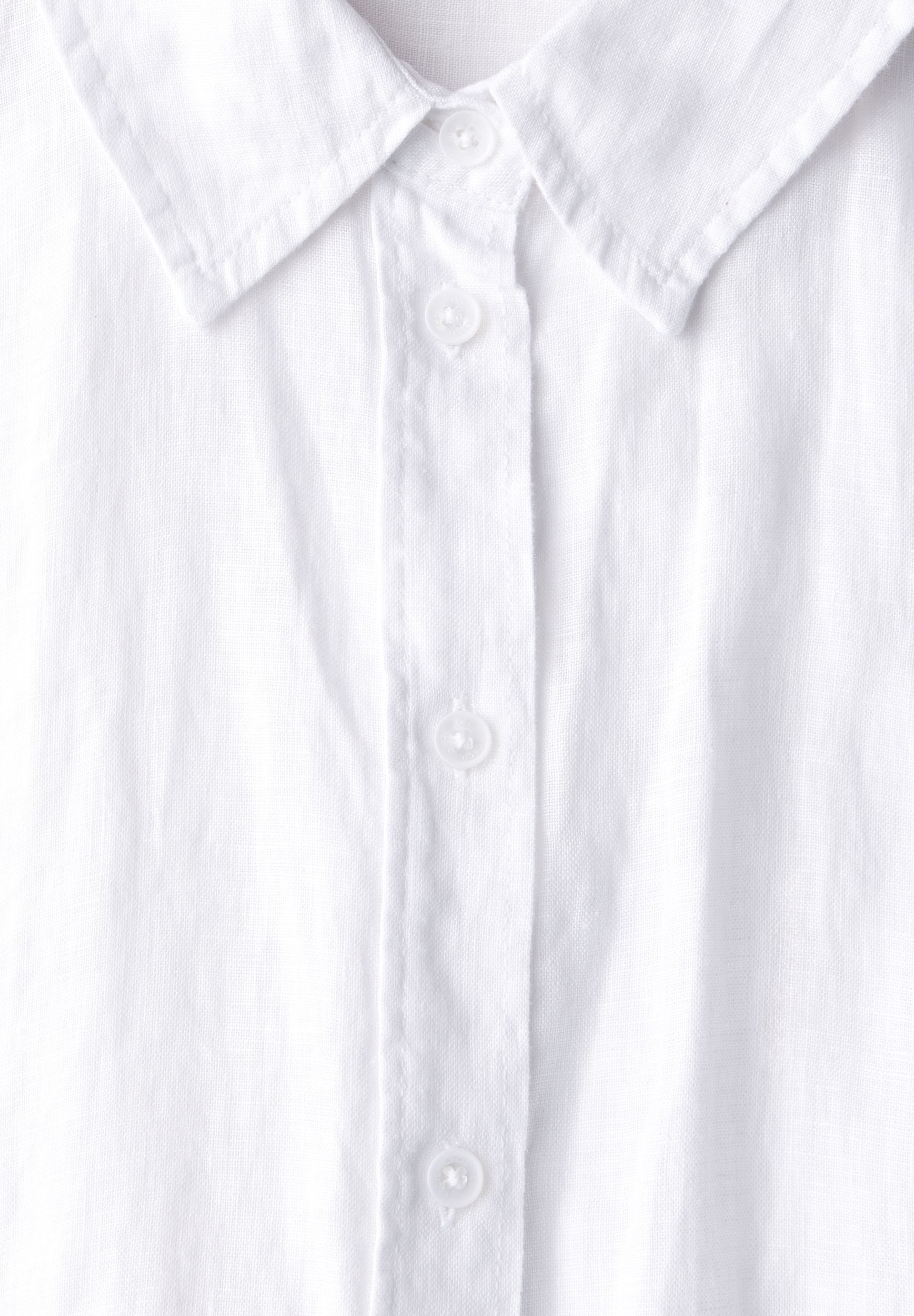 CECIL |  CECIL Bluse aus Leinen  | S | white