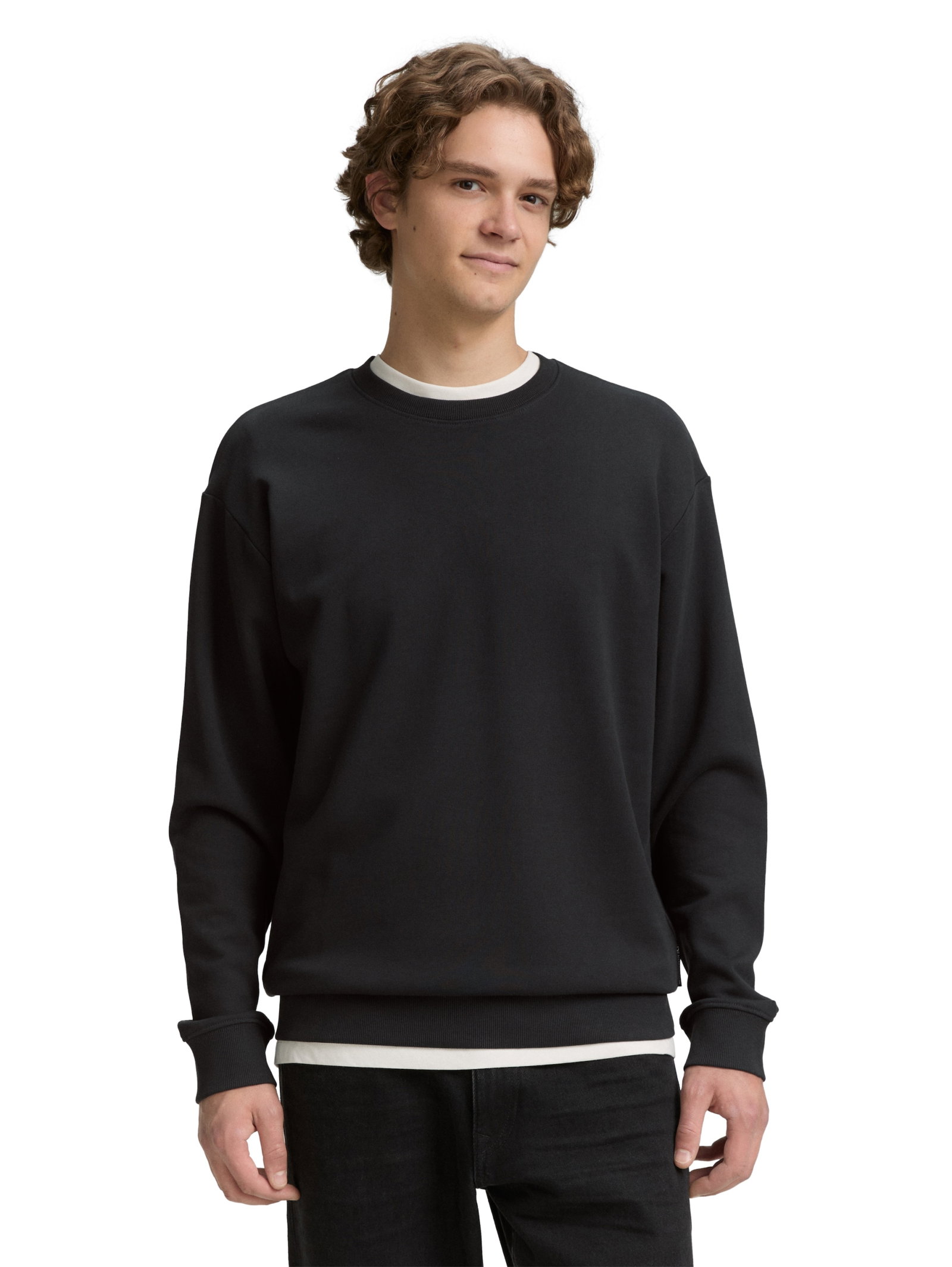 crewneck sweatshirt, Night Watch Black #6