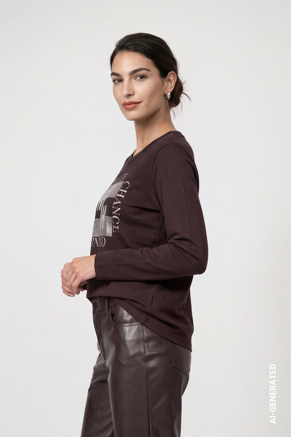 Pullover, black coffee #3