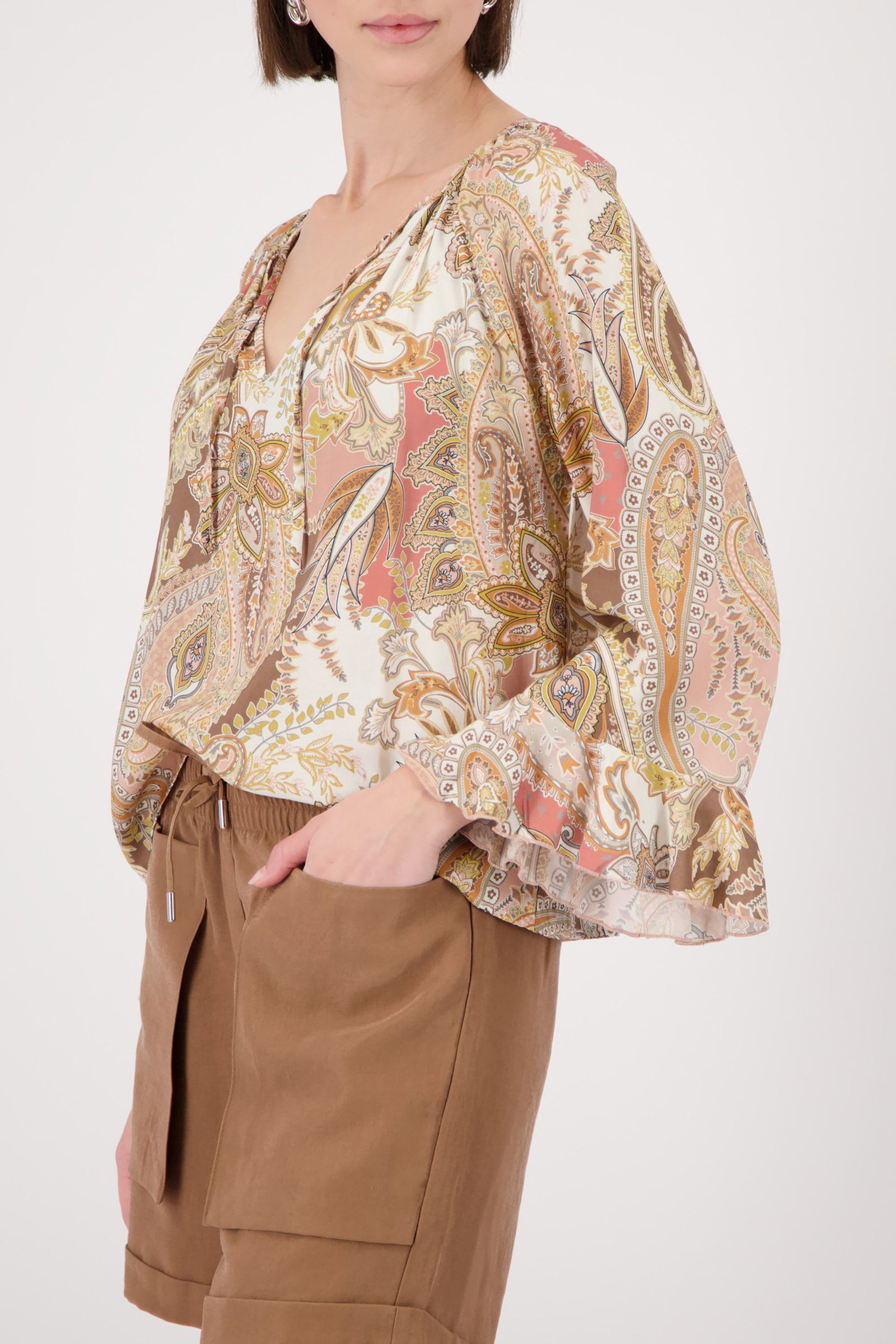 Monari |  Monari Druckbluse  | 36