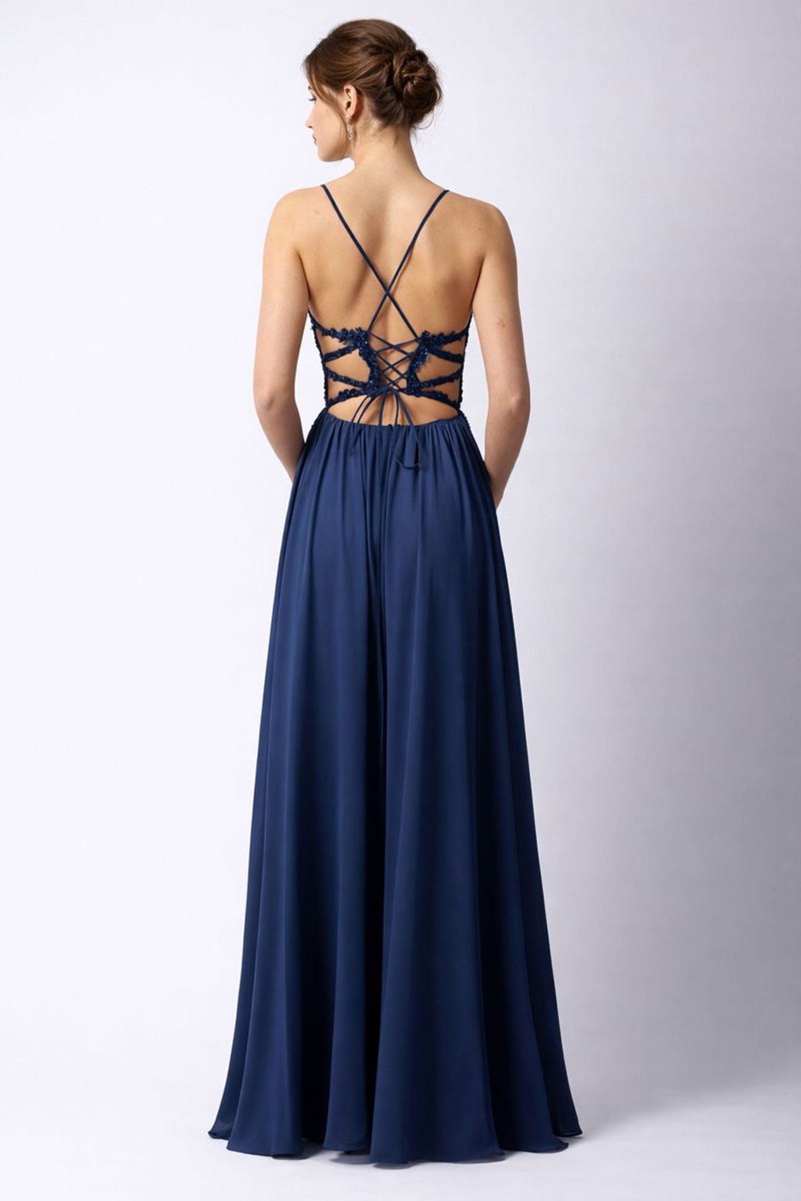 Mascara London |  Mascara London Langes Kleid  | 40 | airforce