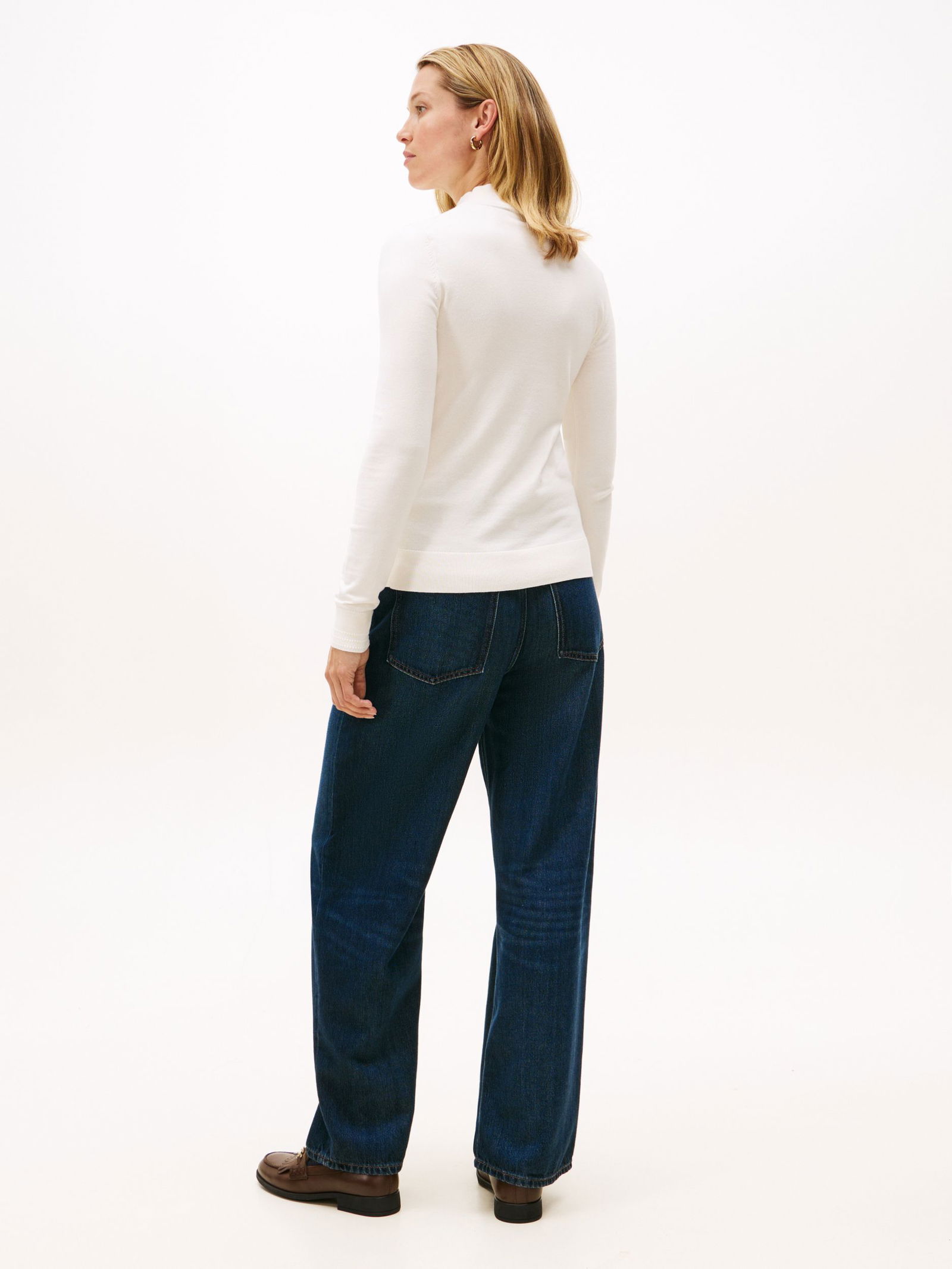 Tommy Hilfiger | Tommy Hilfiger Rollkragenpullover | L | ivory petal