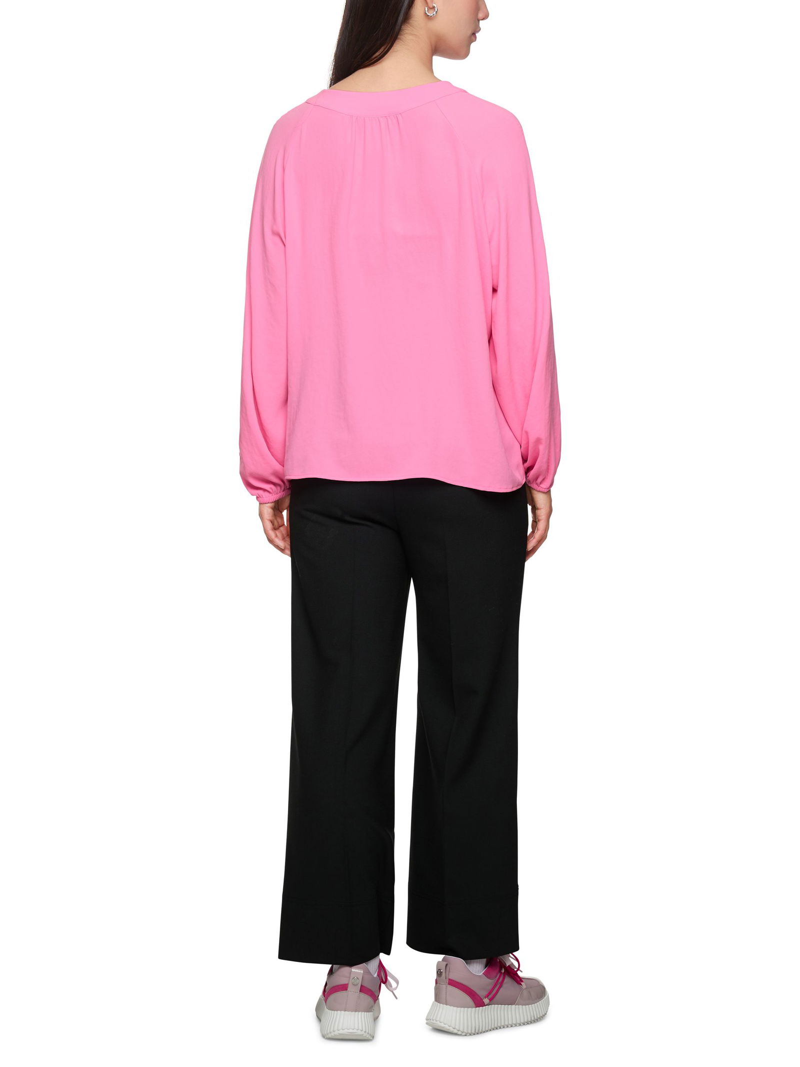 Marc Cain Sports | Marc Cain Sports Druckbluse | 38 | lip gloss