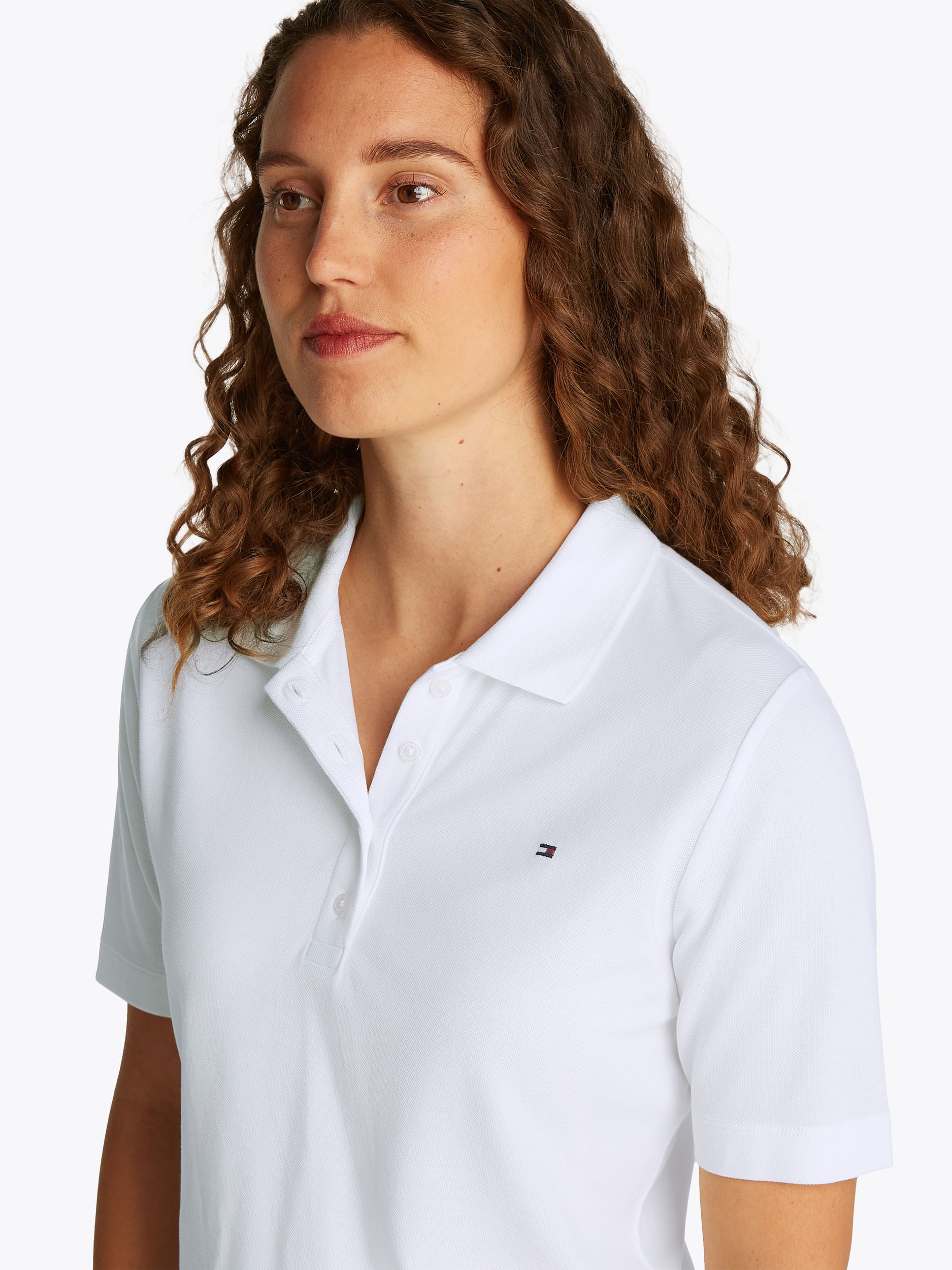 Tommy Hilfiger |  Tommy Hilfiger Poloshirt  | XXL | ecru