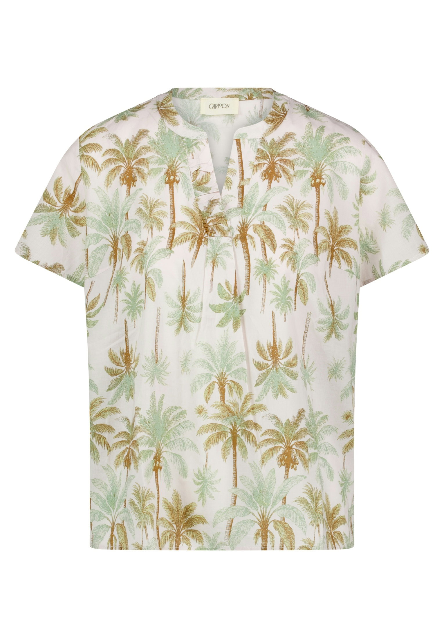 Cartoon Druckbluse #1