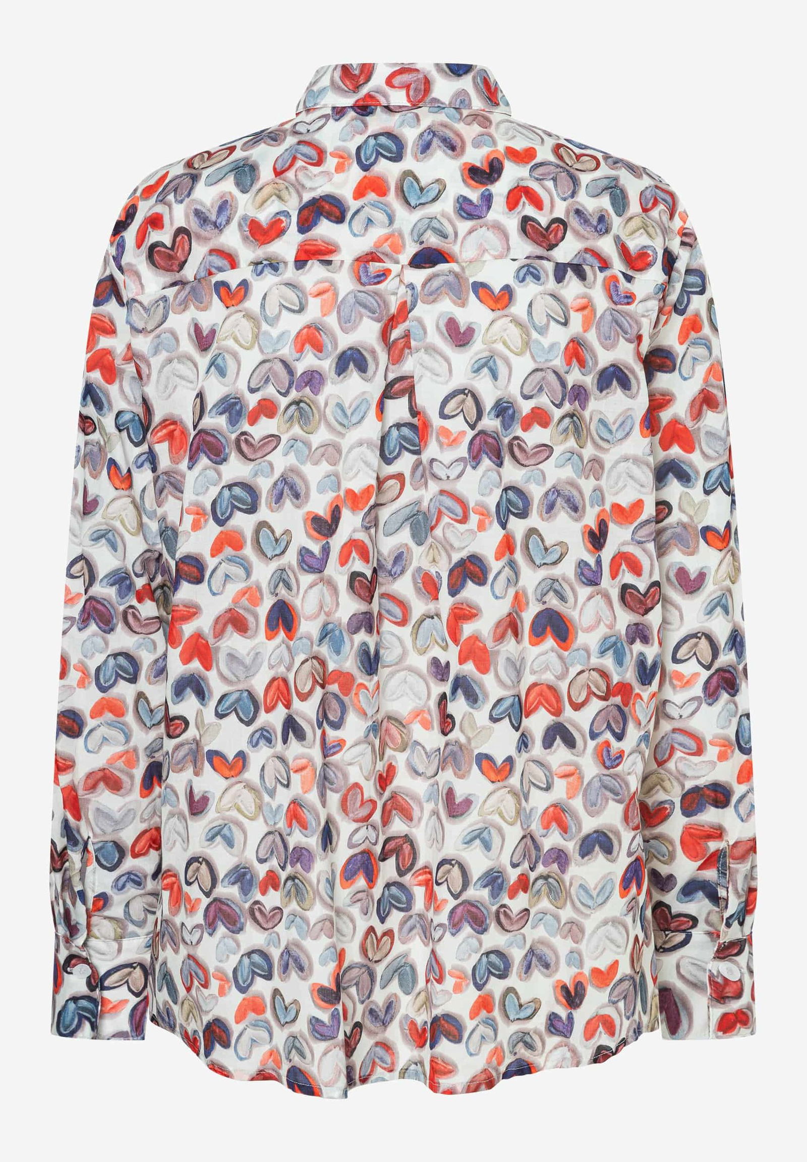 More & More |  More & More Druckbluse  | 34 | mehrfarbig