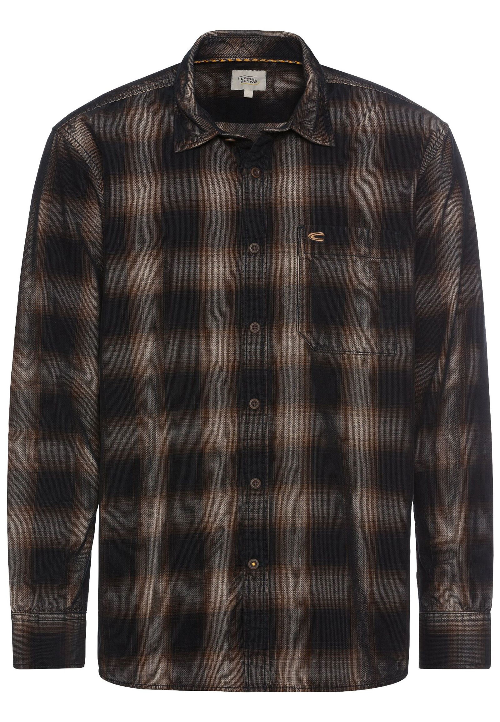 Camel Active | Camel Active Hemd Regular Fit | XL | sepia brown