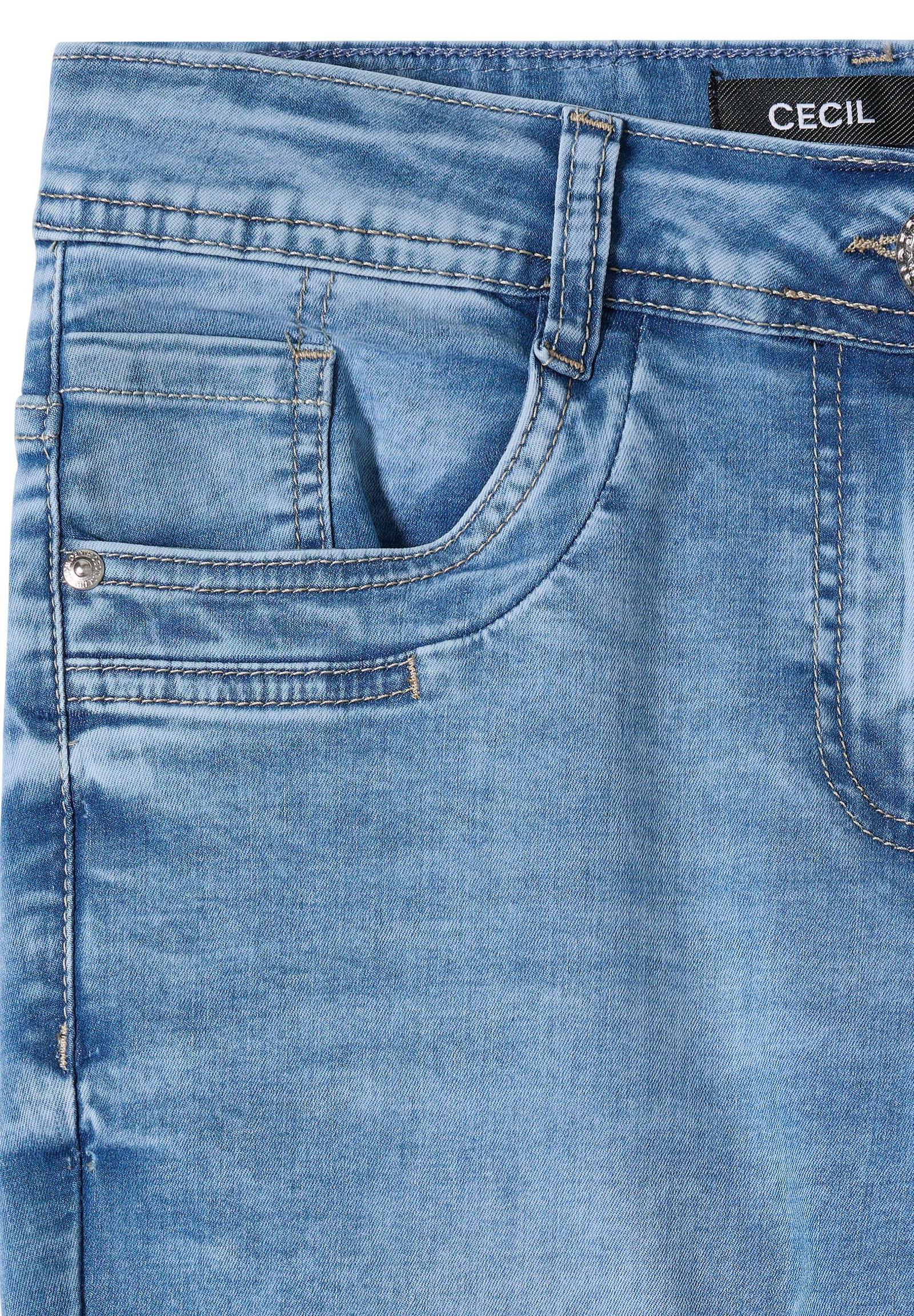 CECIL |  CECIL 7/8-Jeans  | 32/26 | light blue washed