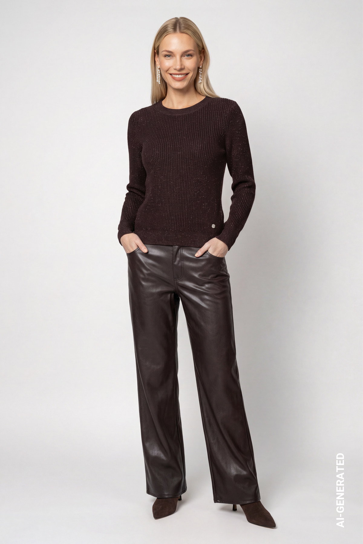 Pullover, black coffee #6