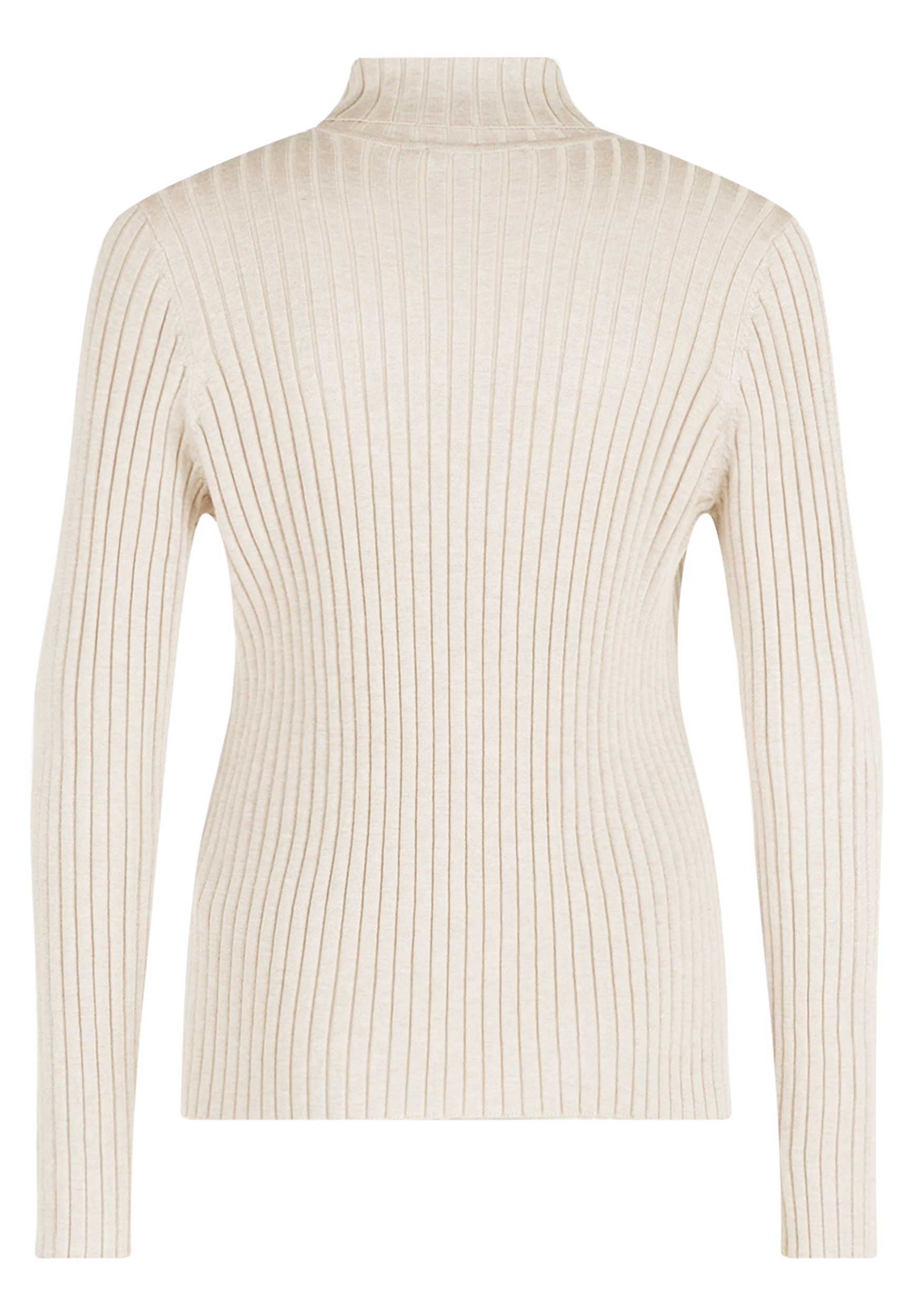 Betty Barclay |  Betty Barclay Rollkragenpullover  | 38 | light beige melange