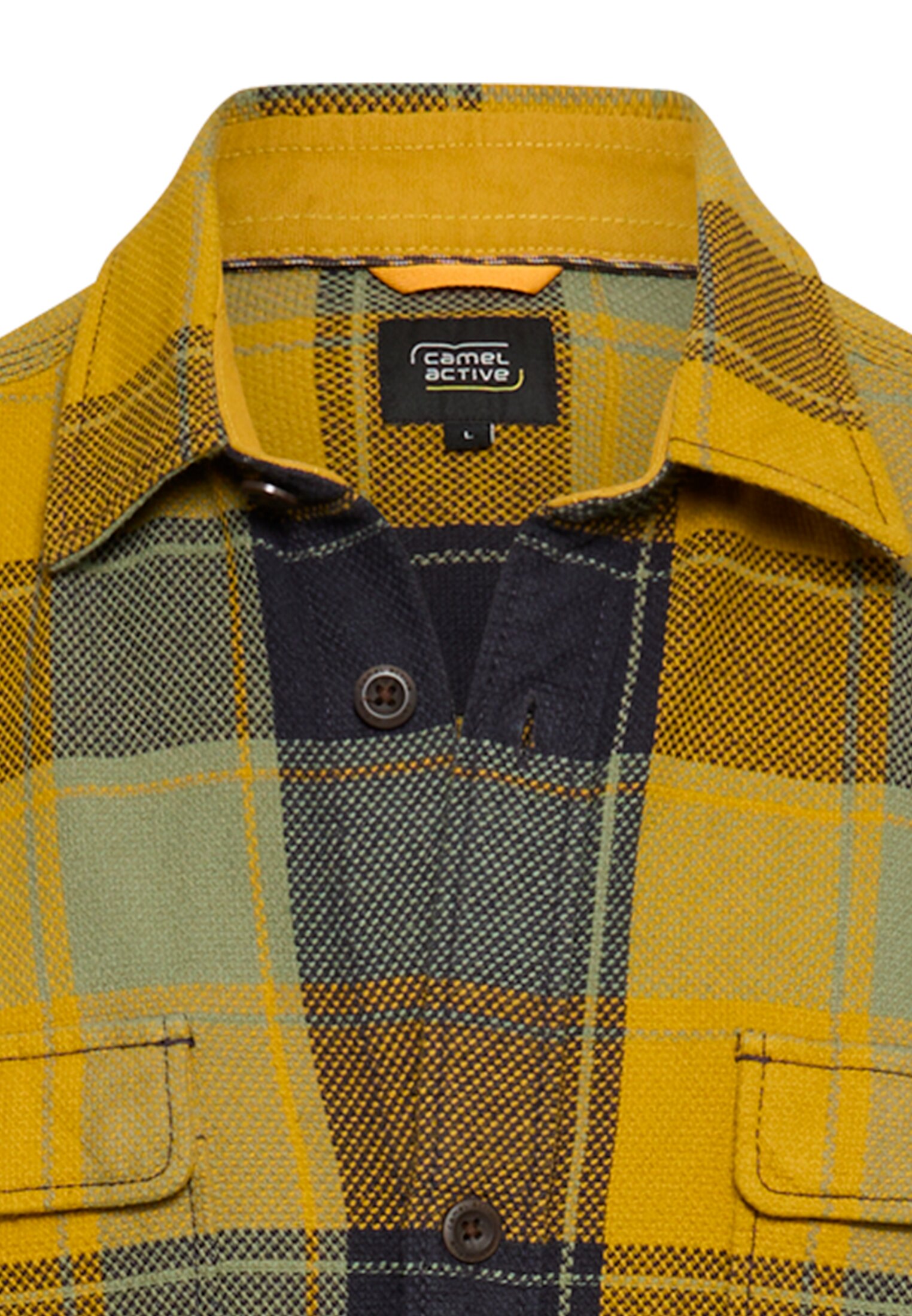 Shirts 1/1 sleeves, Moss Yellow #3