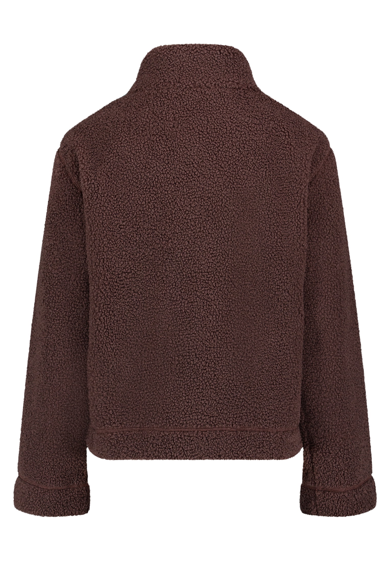 Sweat Jacke Kurz 1/1 Arm, Black Coffee #2