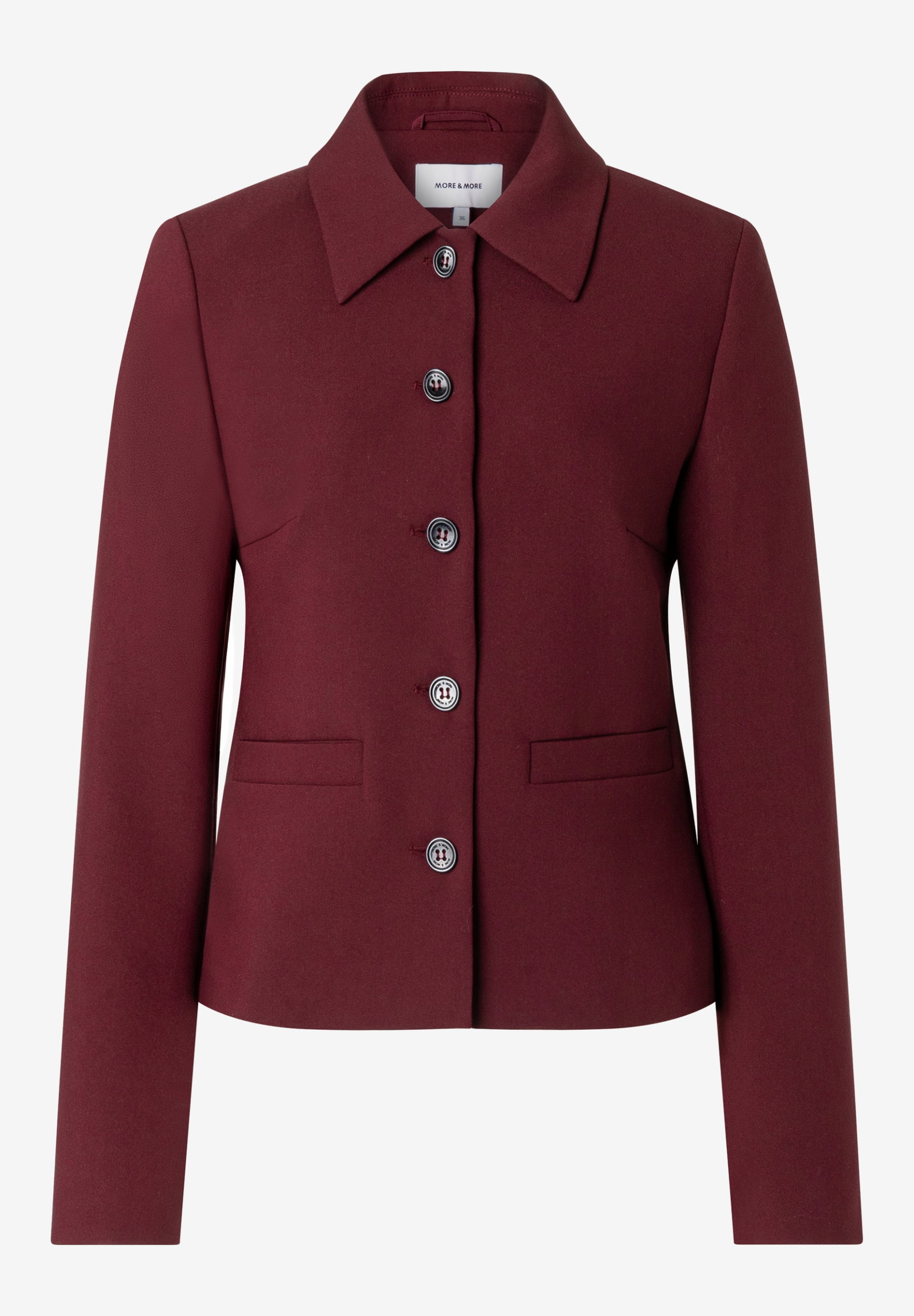 Technical Double Jacket, pomegranate red #1
