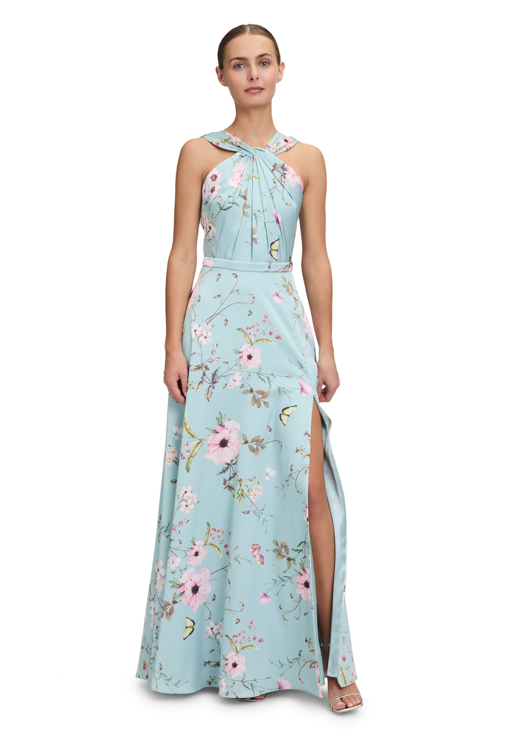 VM by Vera Mont |  VM by Vera Mont Langes Kleid  | 34 | green/pink