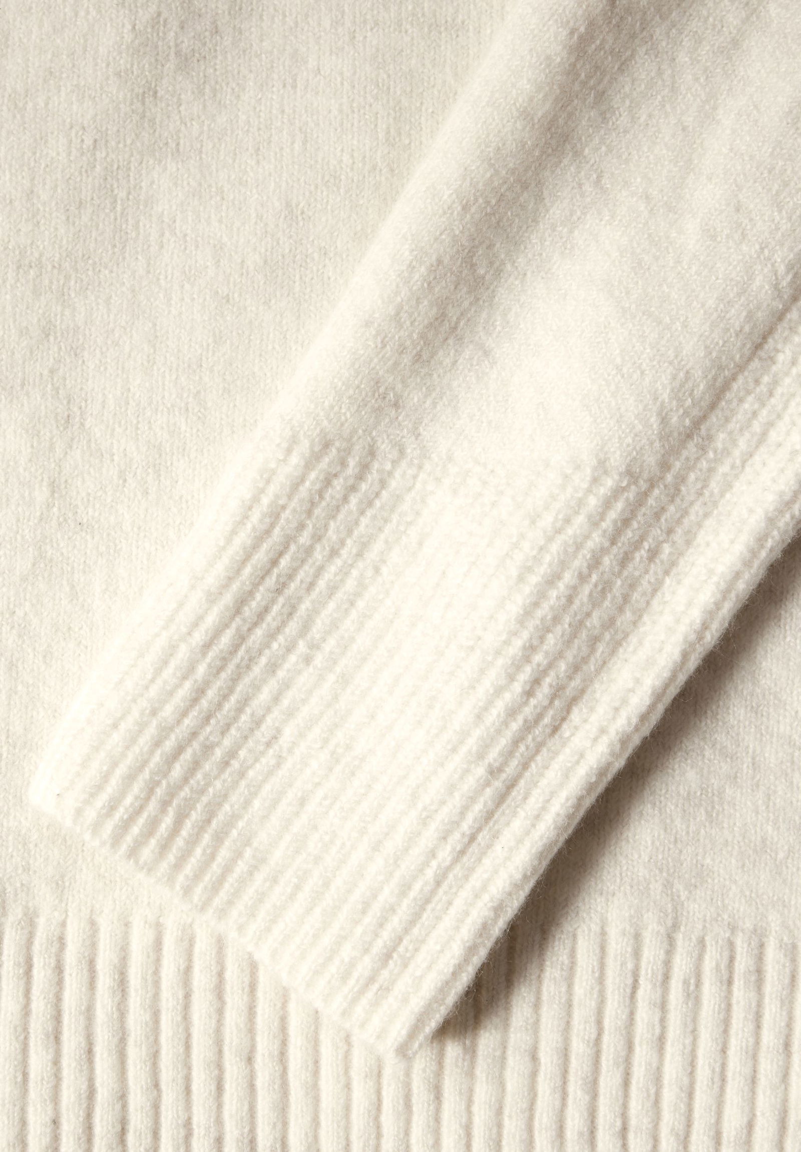 CECIL |  CECIL Rollkragenpullover  | XXL | birch white melange