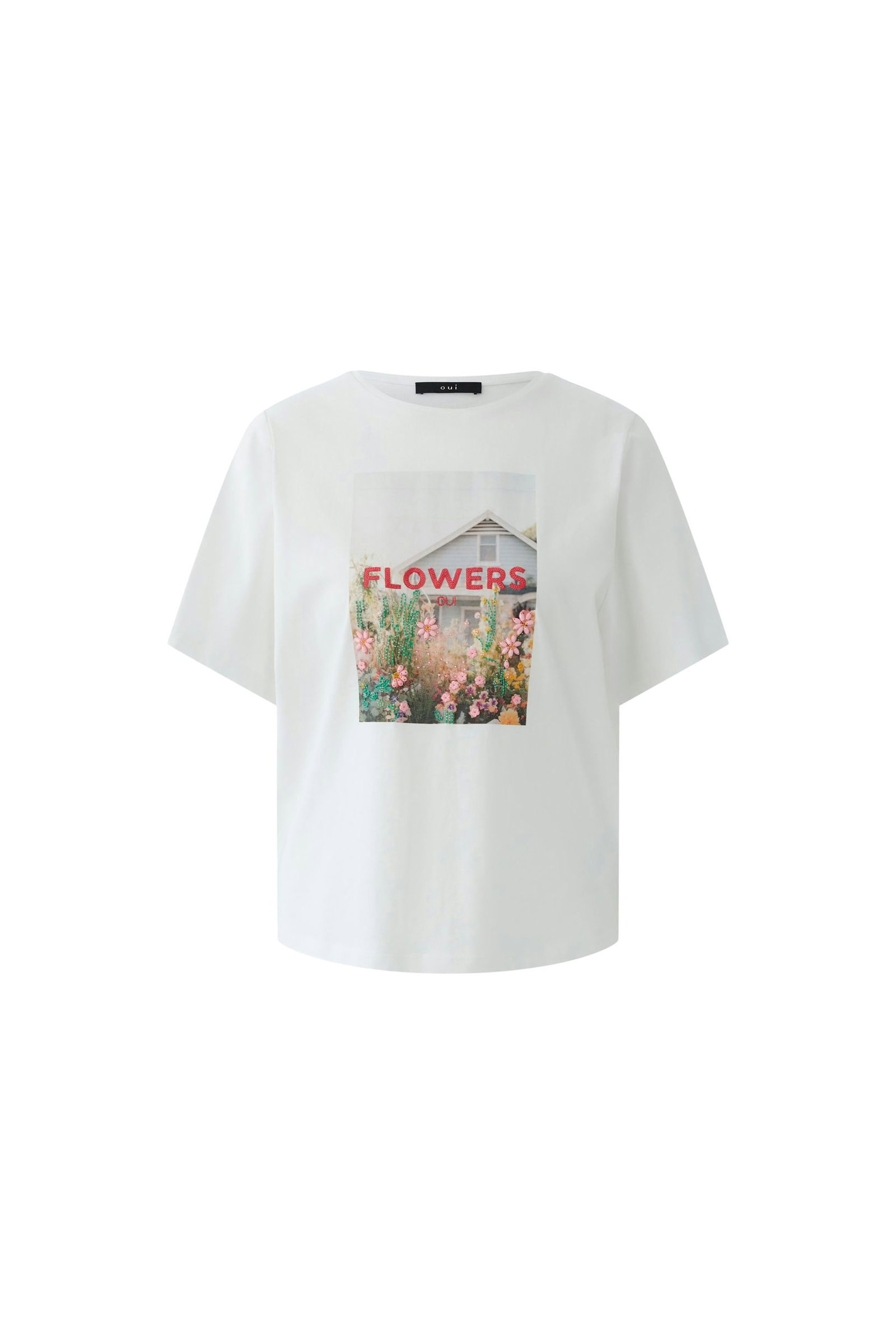 Oui |  T-Shirt | 38 | optic white