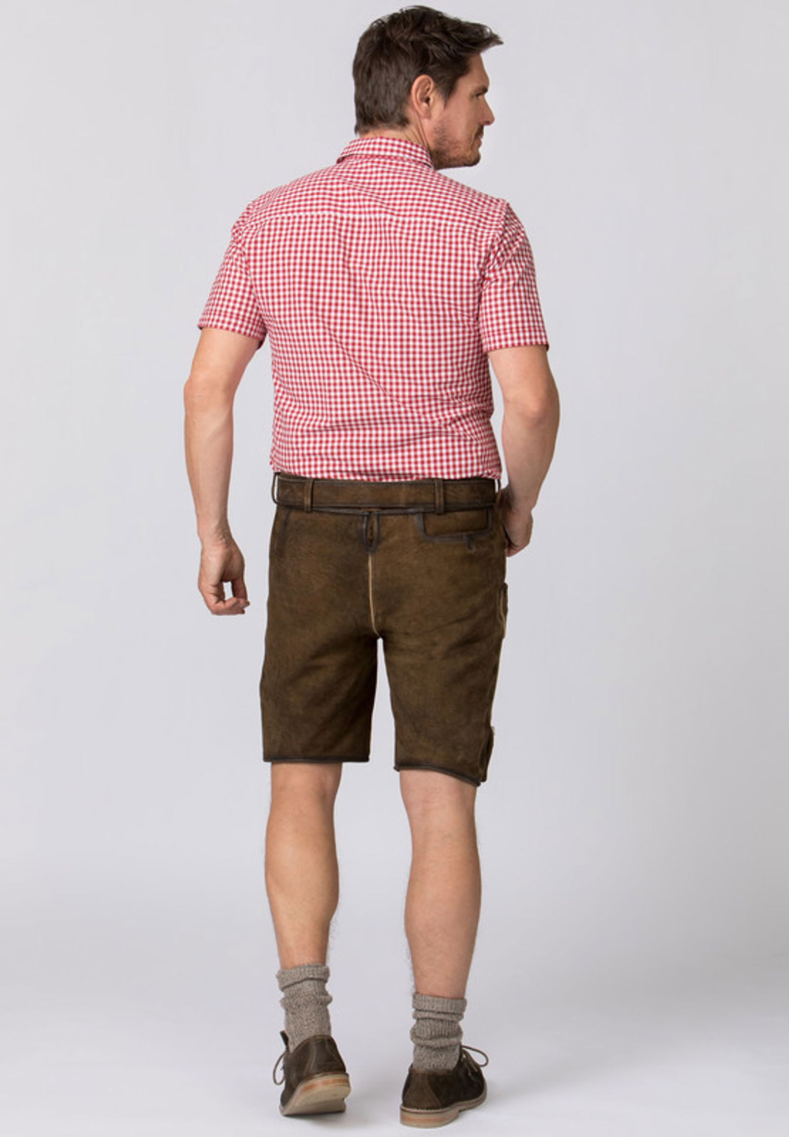 Stockerpoint | Stockerpoint Trachtenlederhose Lederhose "Bertl" | 54 | stein geäscht-natur