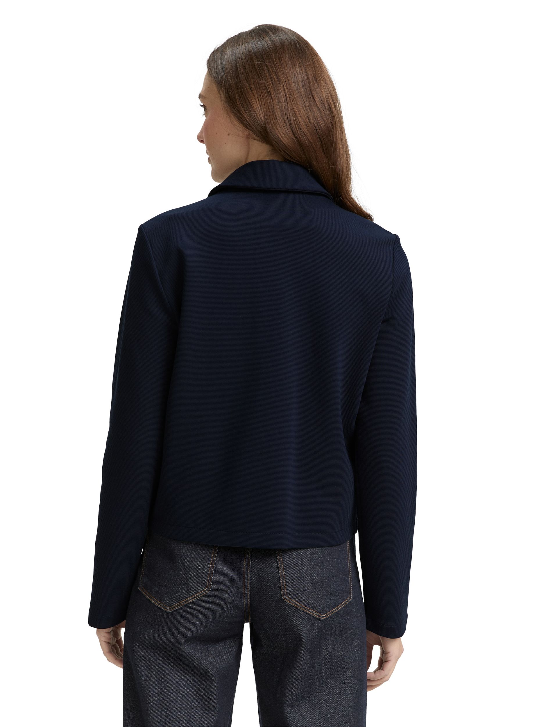 Tom Tailor |  Tom Tailor Sweatjacke  | M | sky captain blue
