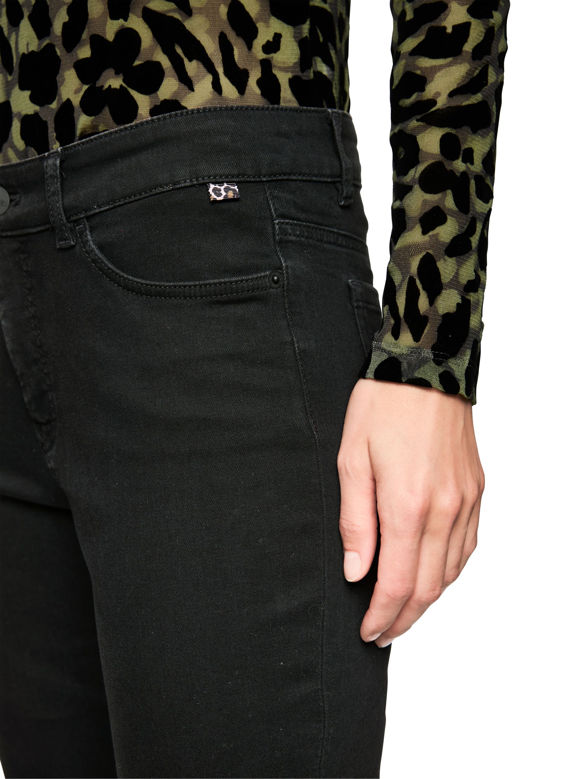 Marc Cain Pants |  Marc Cain Pants 7/8-Jeans  | 42 | black
