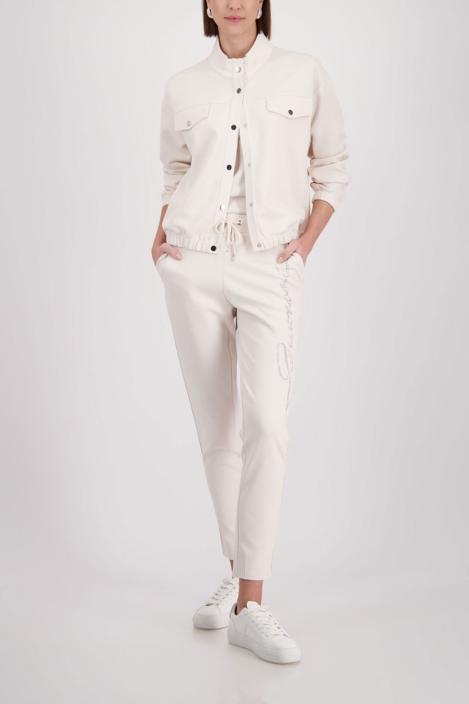 Monari |  Monari Schmale Hose  | 44 | cloudy grey