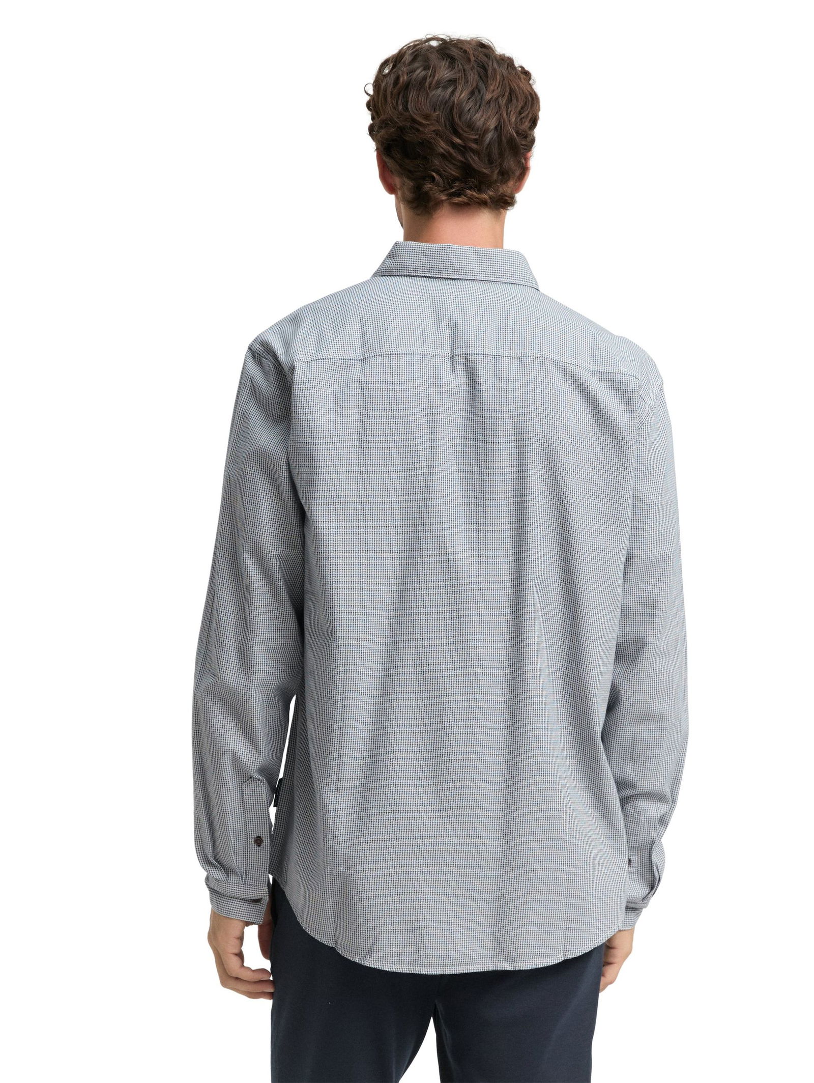  | structured shirt, blue small structure | XXXL