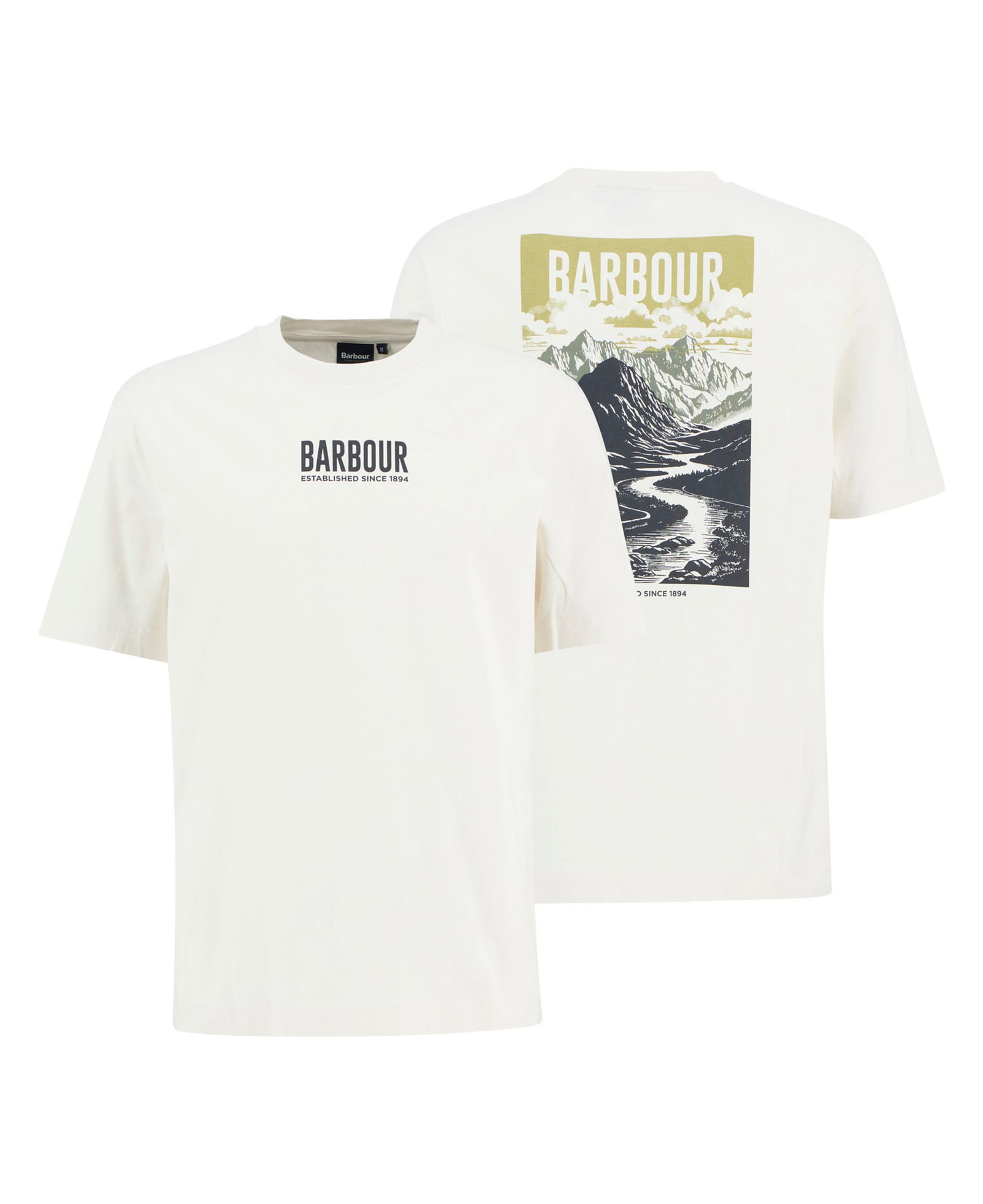 Barbour T-Shirt Morden Relaxed Graphic #1