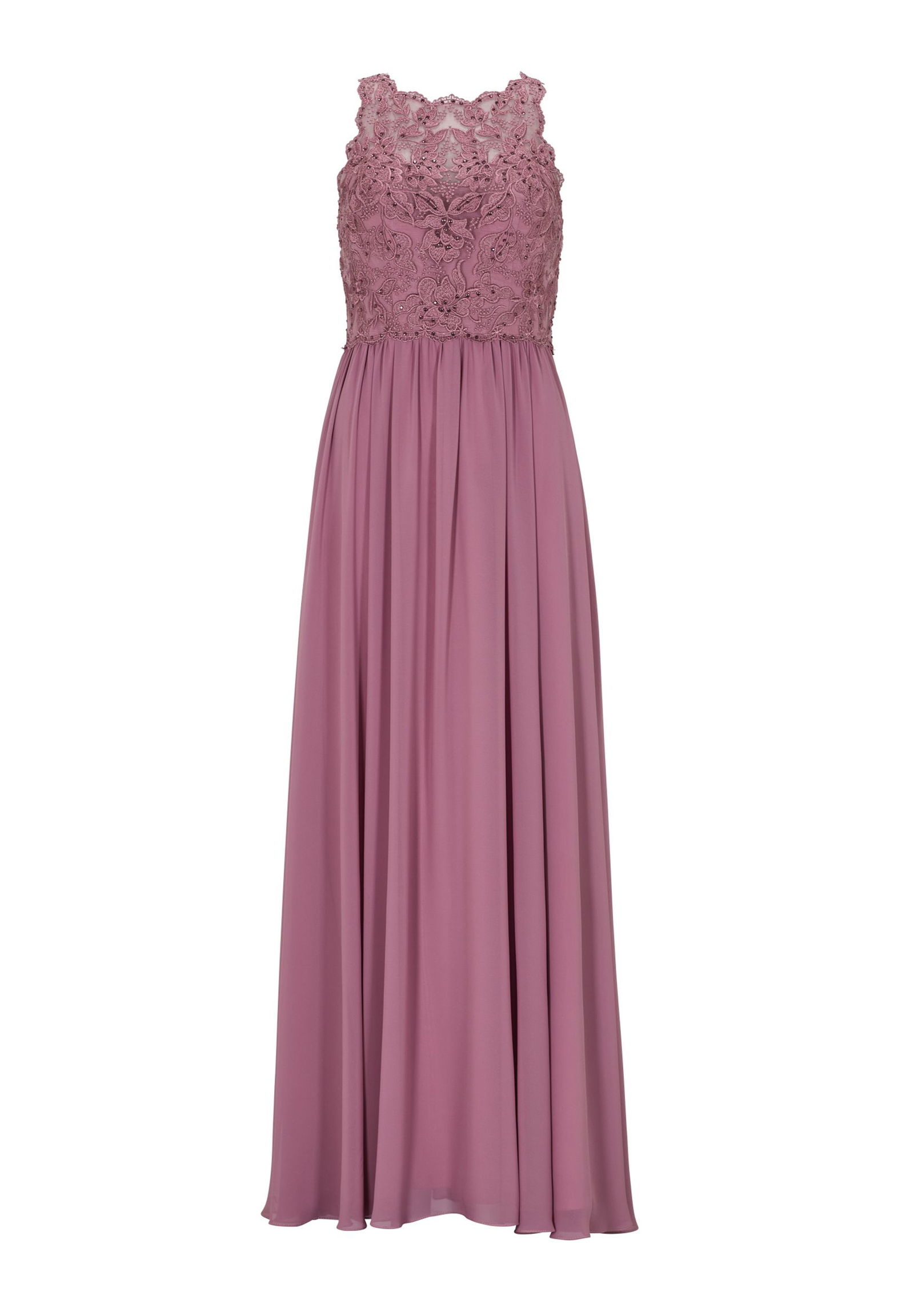 be1b711796c52681d25c288b95540789 Hey Kyla High-closed-Abendkleid mit floraler Spitze