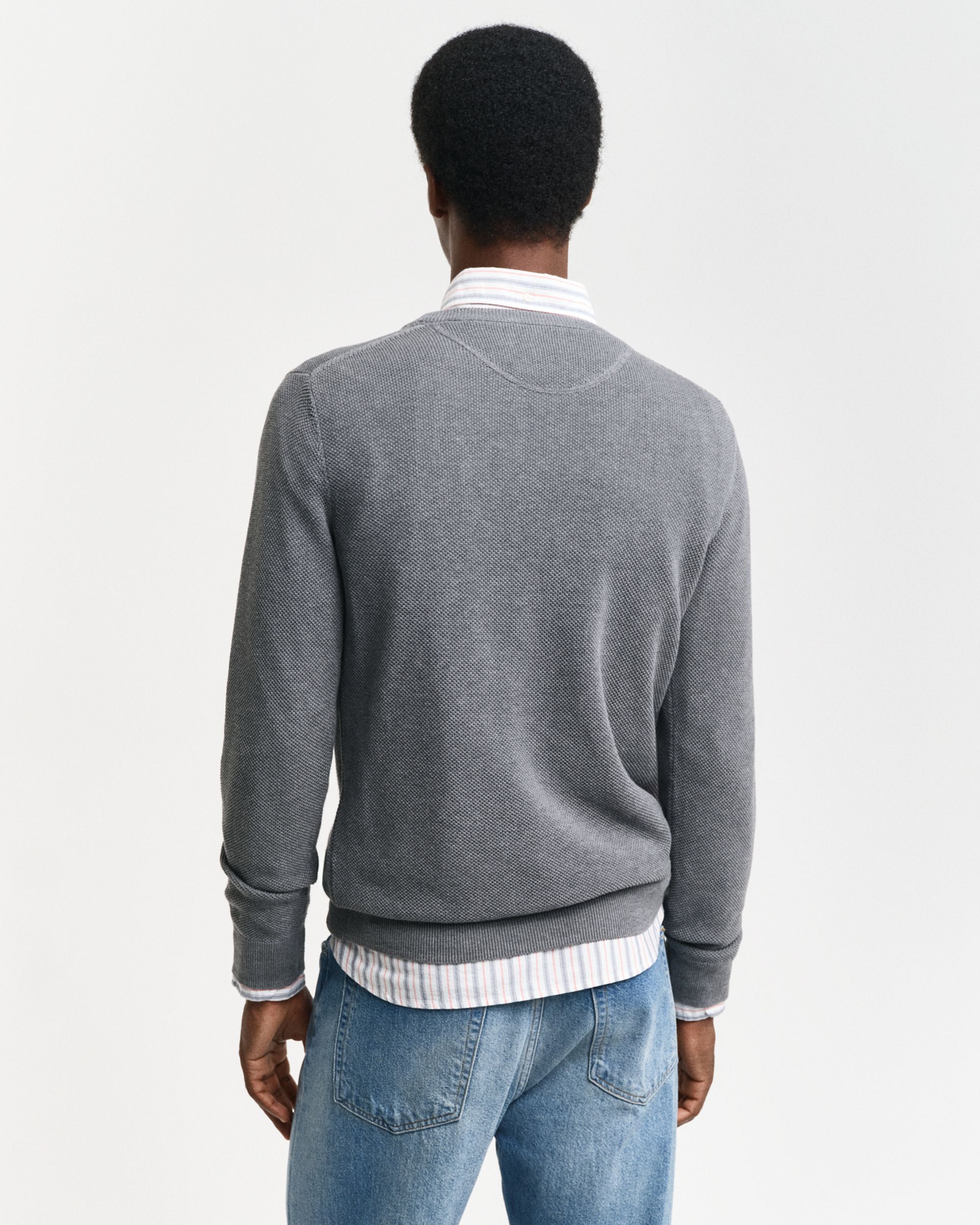 Gant |  Gant Pullover  | XL | dusty blue sea