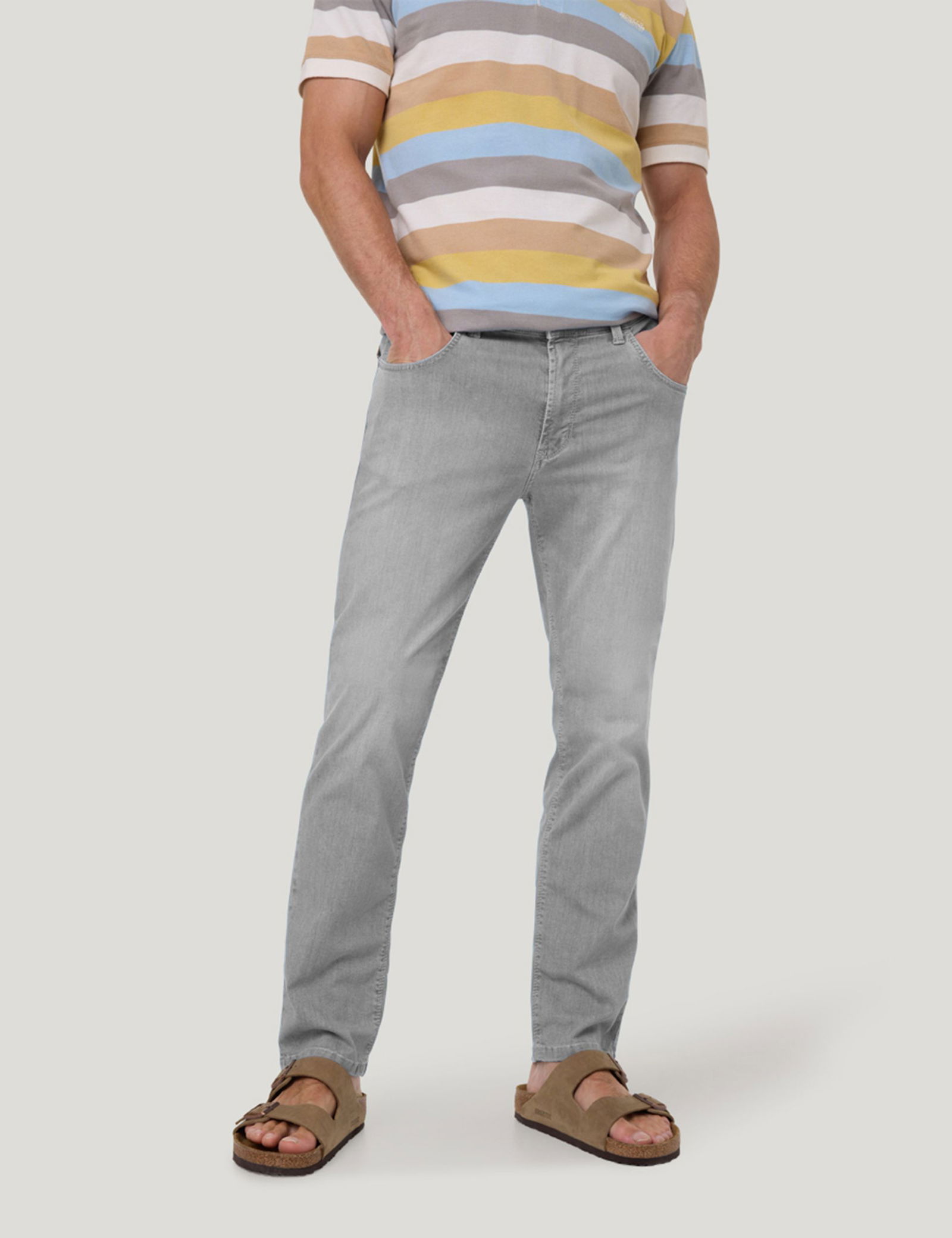 a23d5ce6bf88c1766a65db1457424759 Pioneer |  Pioneer Regular Fit Jeans "Rando" | 33/34 | light grey stonewash