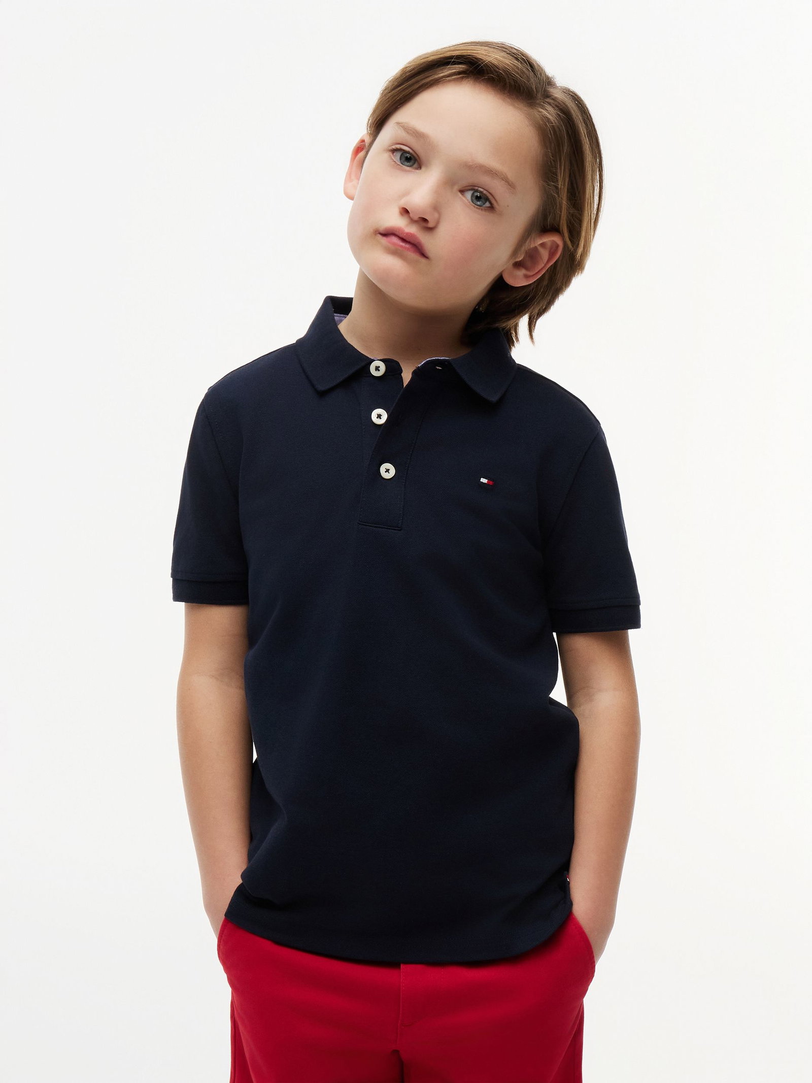 724768985874b675d72cdb1f0b1714c7 Tommy Hilfiger | BOYS TOMMY POLO S/S | 140 | DENIM