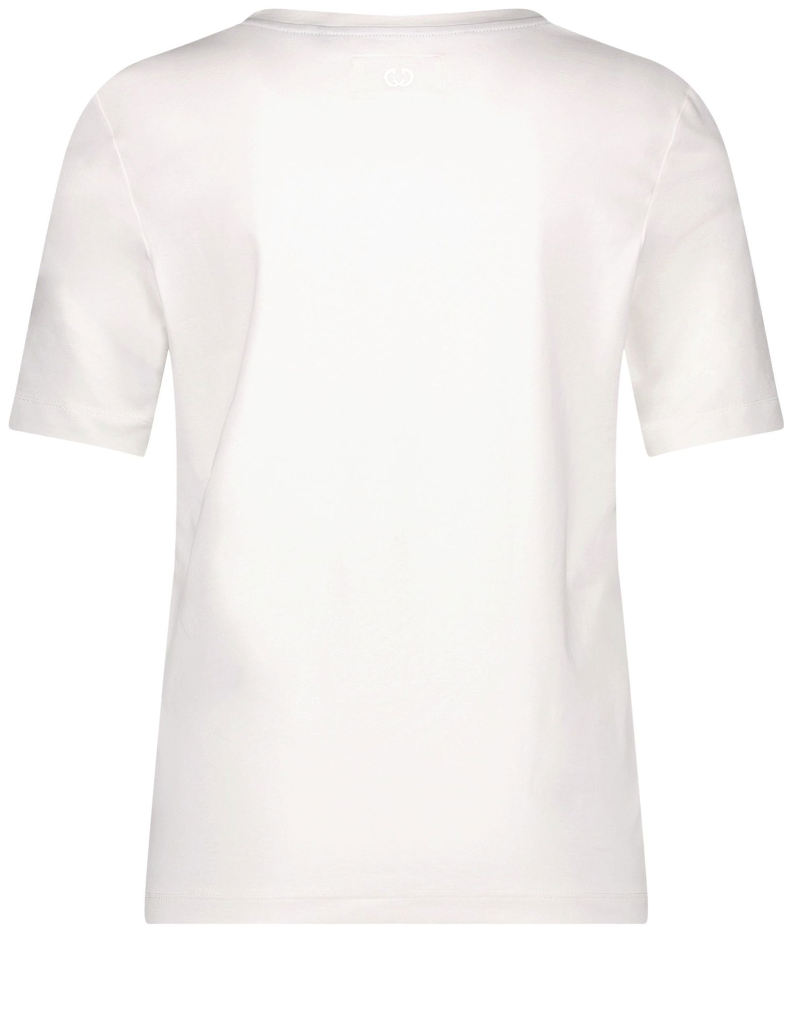 GERRY WEBER Collection | T-Shirt mit abstraktem Frontprint | 48 | off white/blue placem.foil