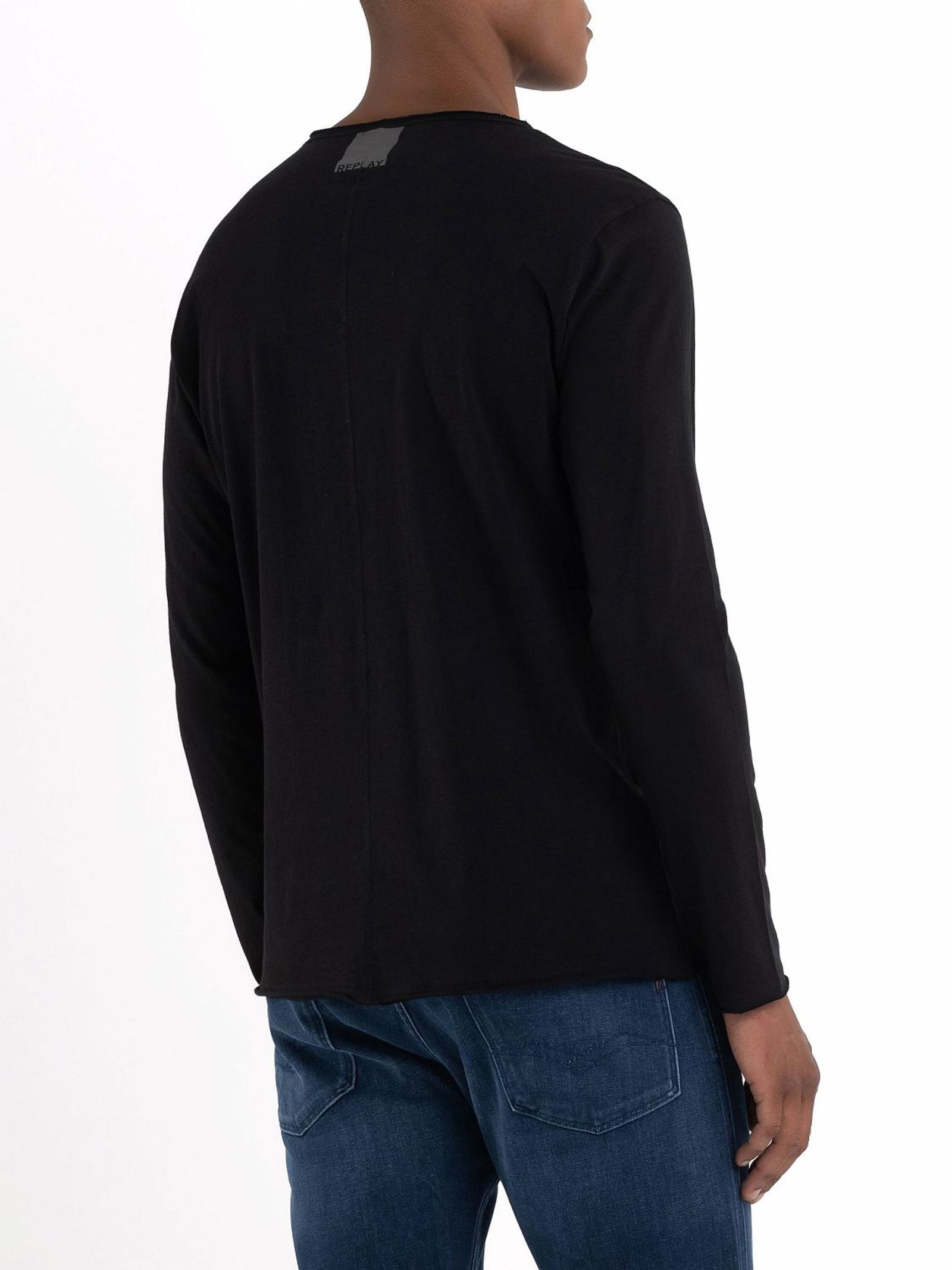 Replay T-Shirt mit lange Ärmeln    