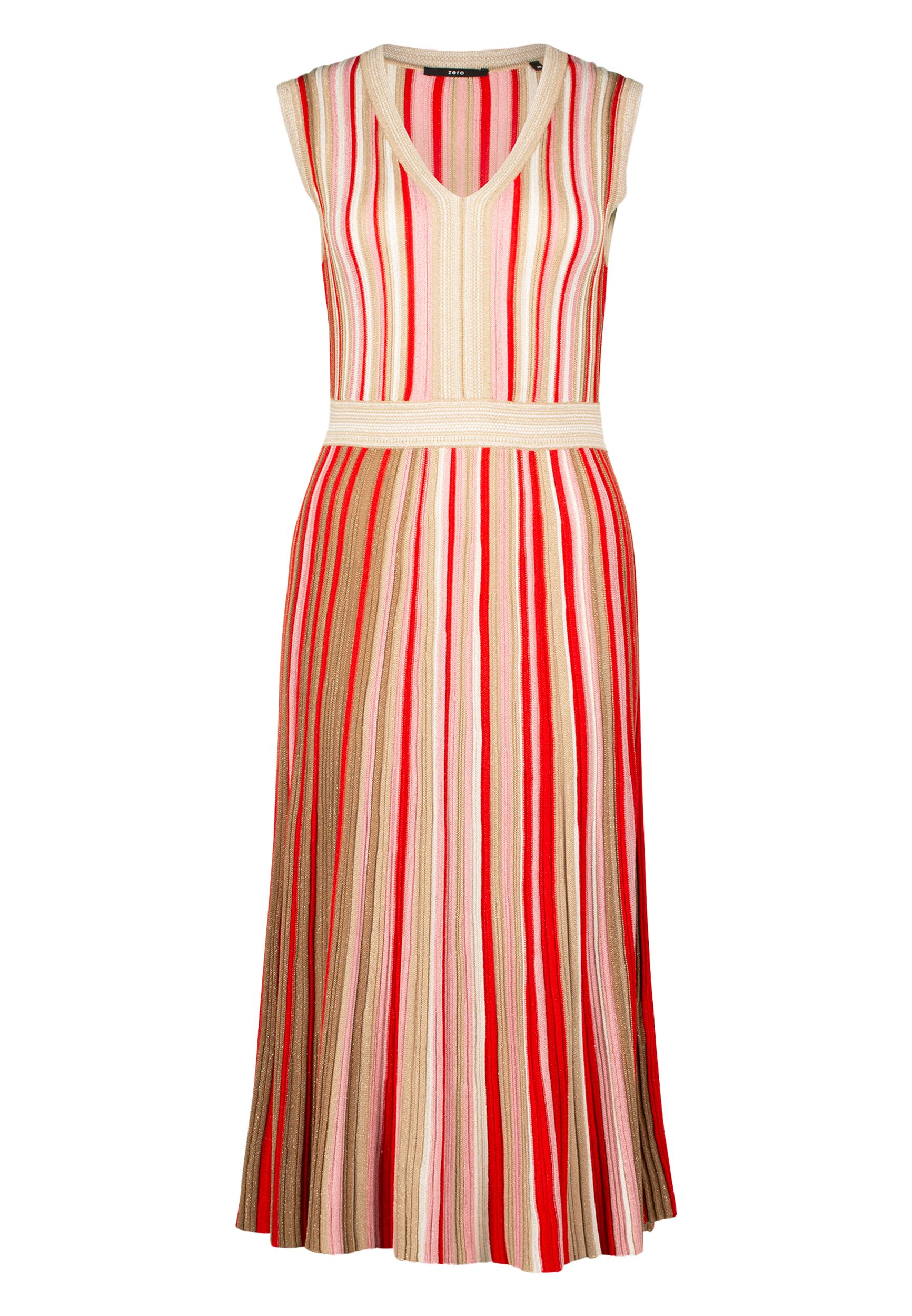 Zero |  Zero Strickkleid | 42 | patch creamred