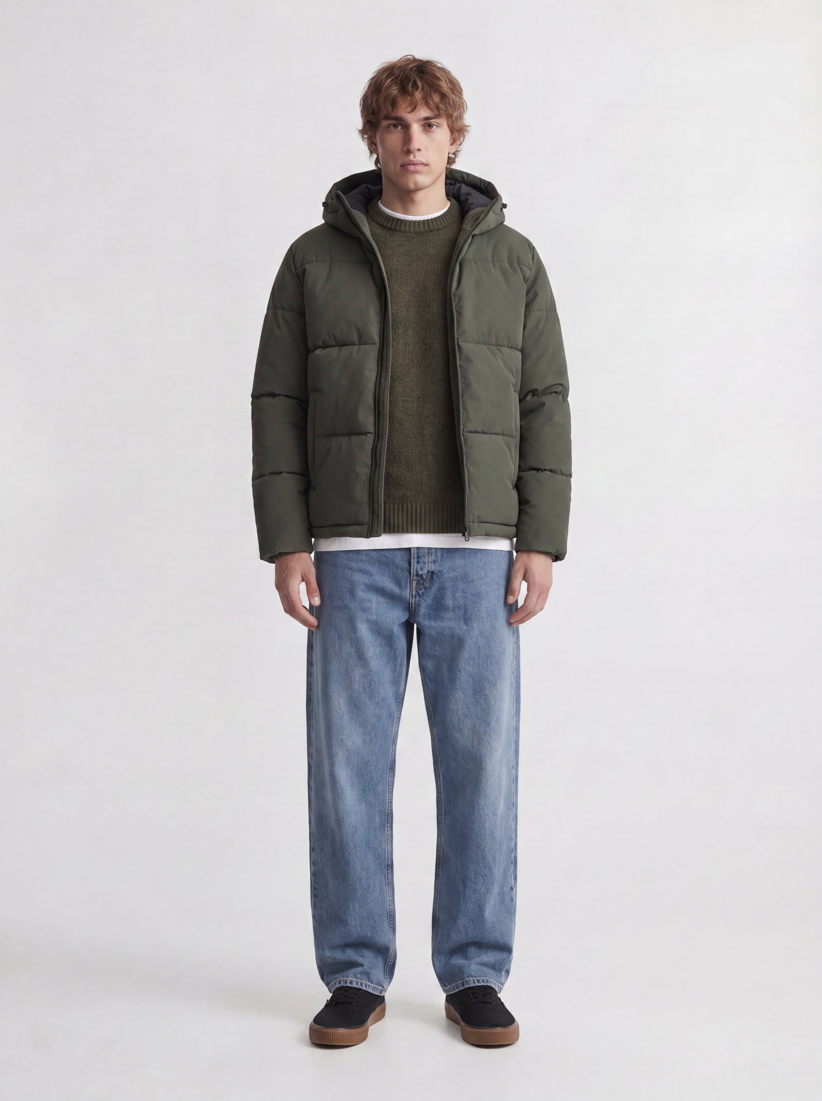 JJGALAXY PUFFER JACKET, Rosin #6