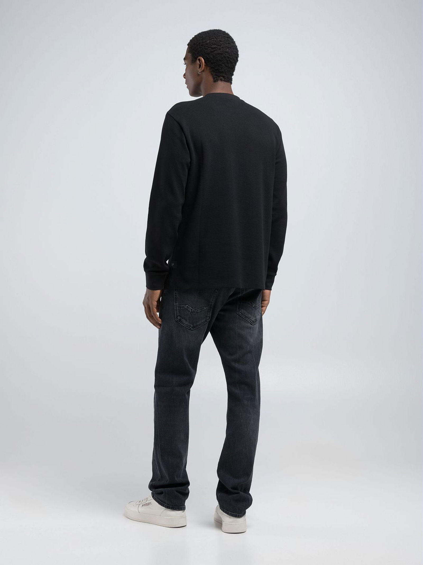 497c49772af4070521decce88f64644c Replay |  Replay Longsleeve  | M | black