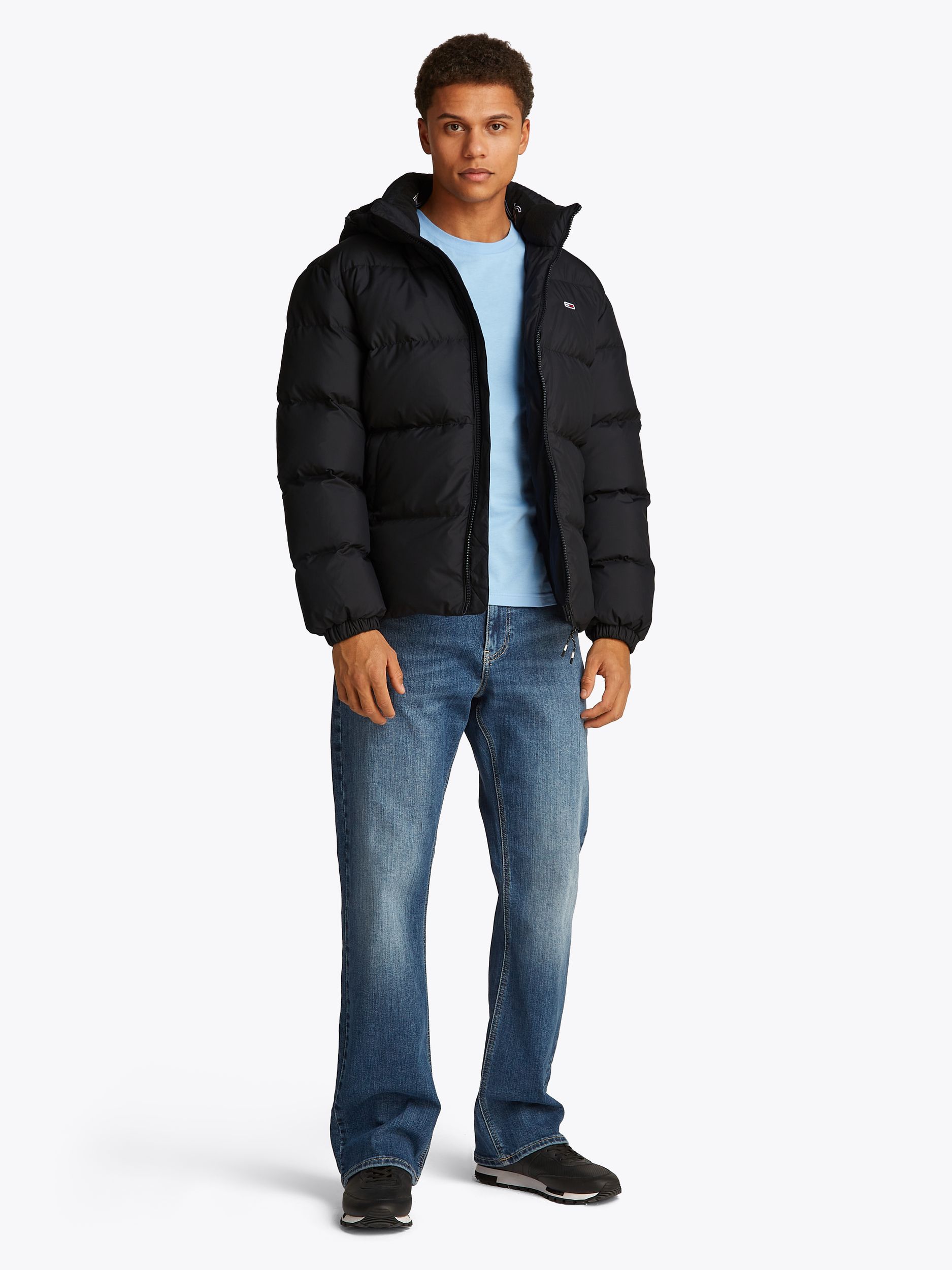 Tommy Jeans |  Tommy Jeans Wasserabweisende Daunenjacke | L | black