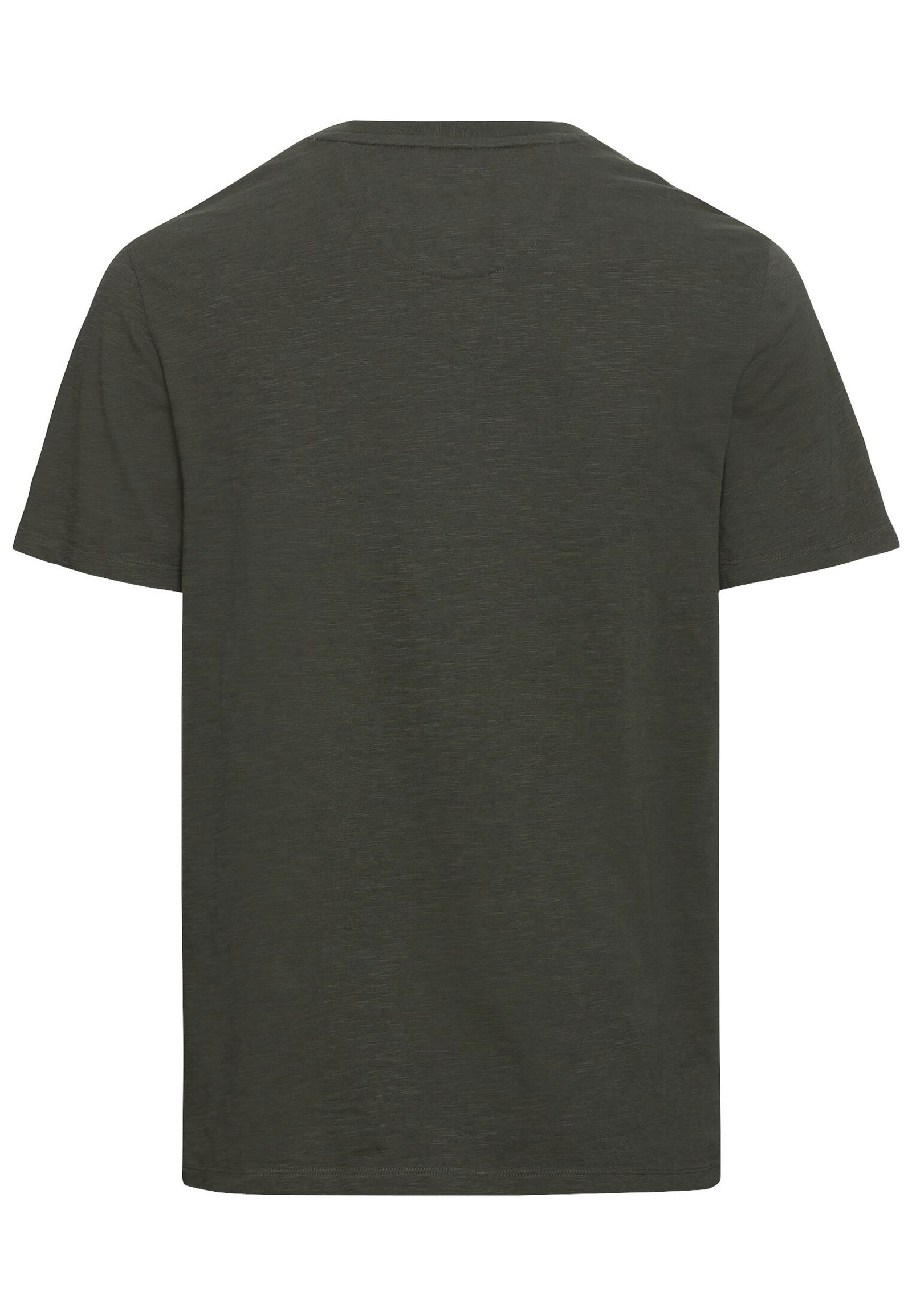 Camel Active Kurzarm Henleyshirt aus reiner Baumwolle
