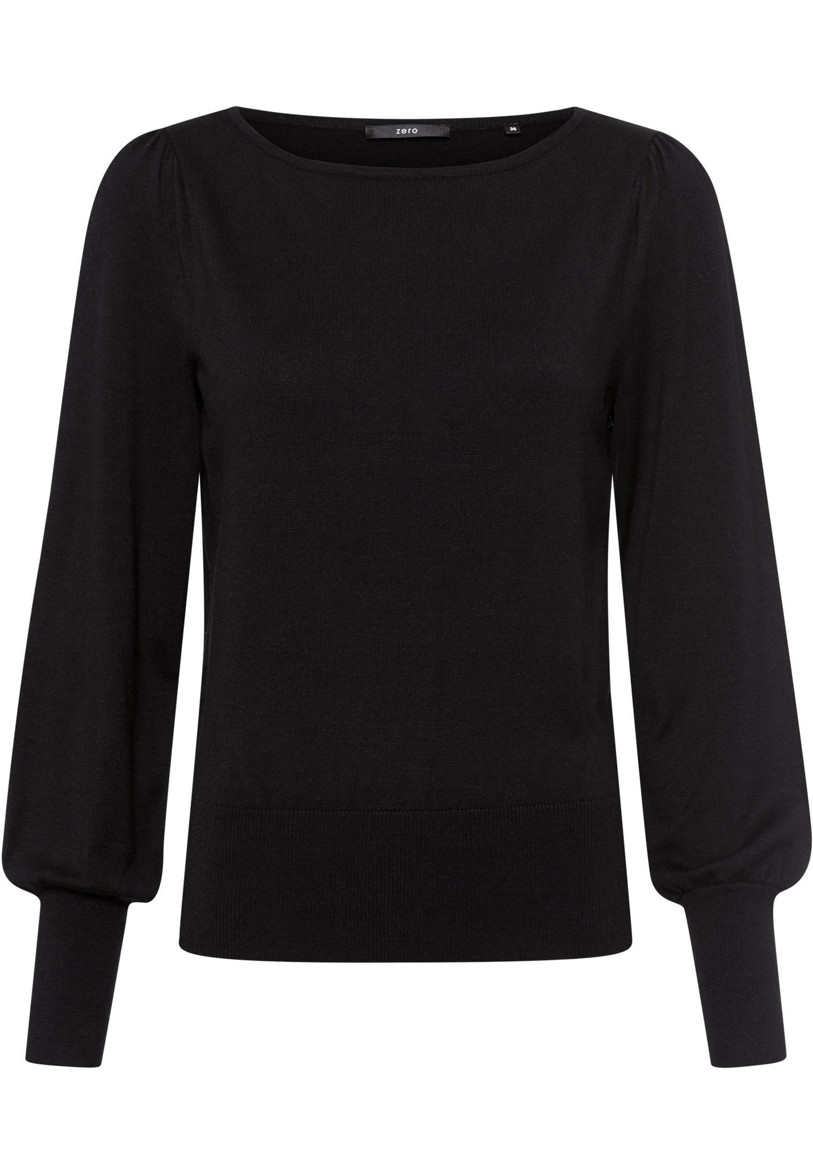 3724fb91721f6d8f58f3b8b61af323be Zero |  Zero Pullover  | 42 | black beauty