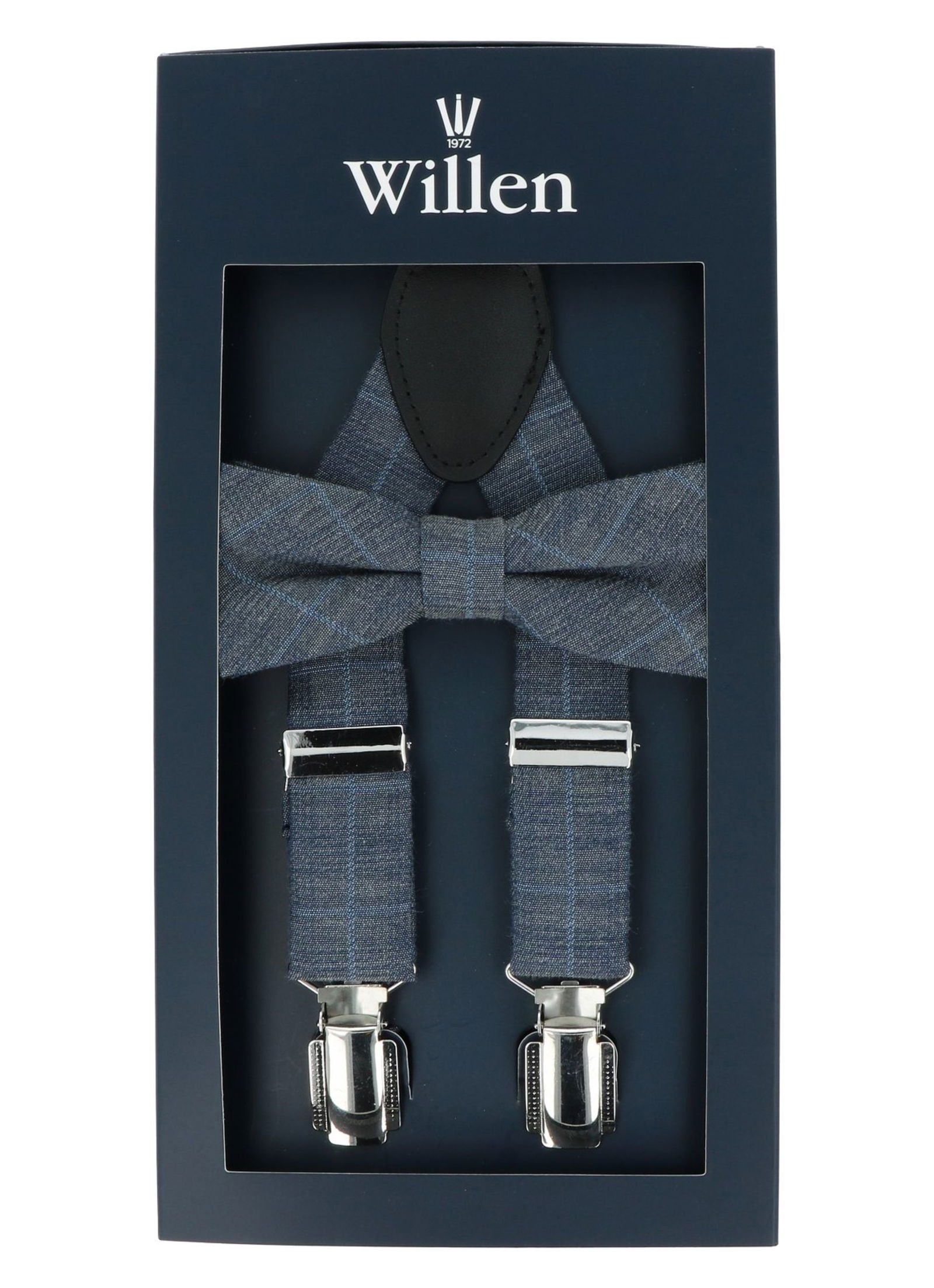 Willen Set: Hosenträger & Fliege 