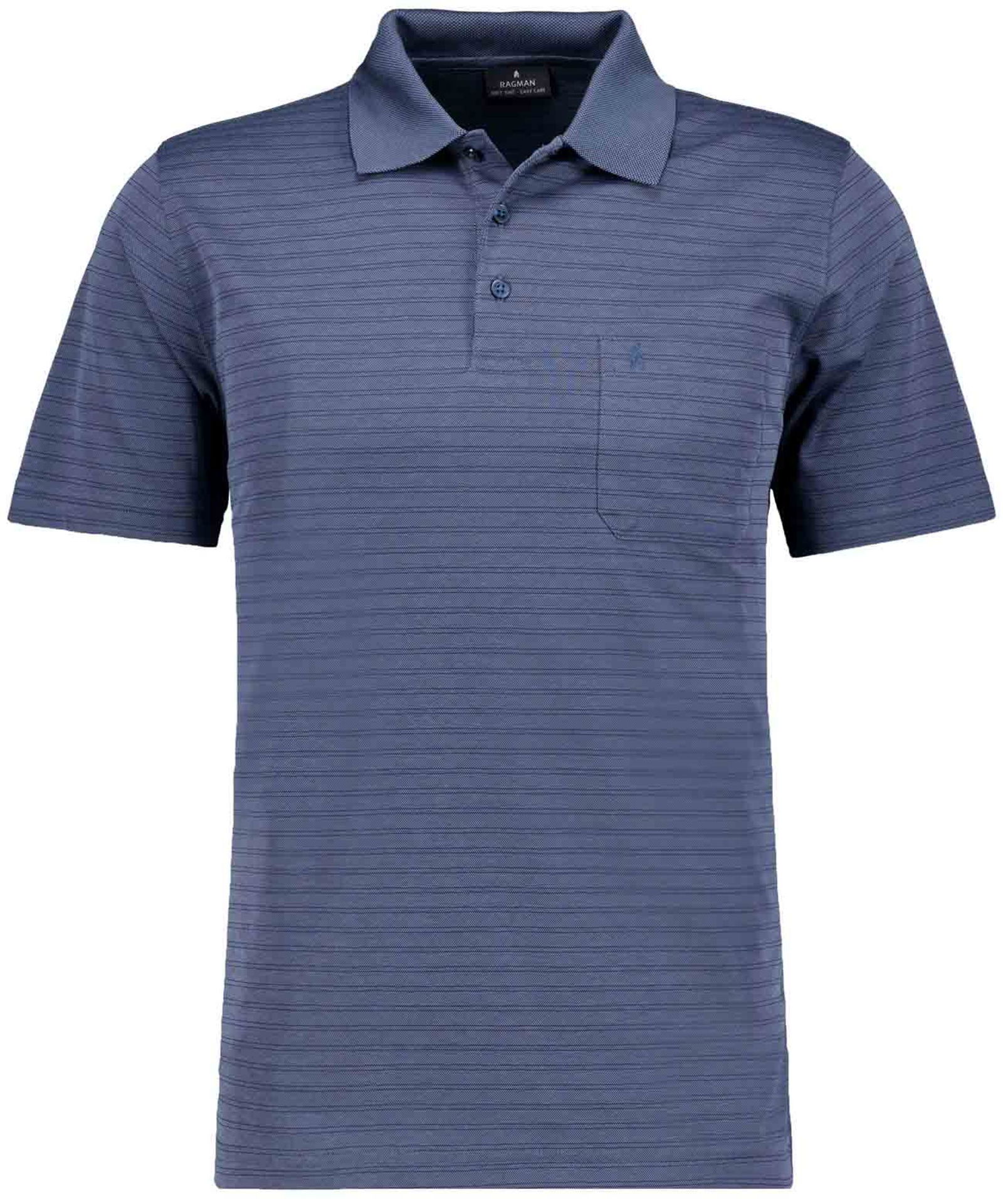 74ed158ce456c914e4422e65fd0d7c96 RAGMAN |  RAGMAN Poloshirt  | M | azur